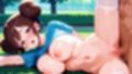 【4Kアニメ】私服の巨乳女子校生40人とデート中に汗だくセックスするアニメ