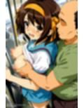 【涼宮ハ〇ヒの憂鬱】涼〇ハルヒ:制服〜キモおじセクハラ痴〇SEX、CG集〜262枚