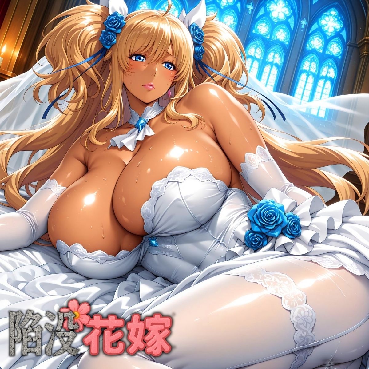 サンプル画像1:陥没花嫁 鬼崎き〇ら(ぽるん) [d_590038]