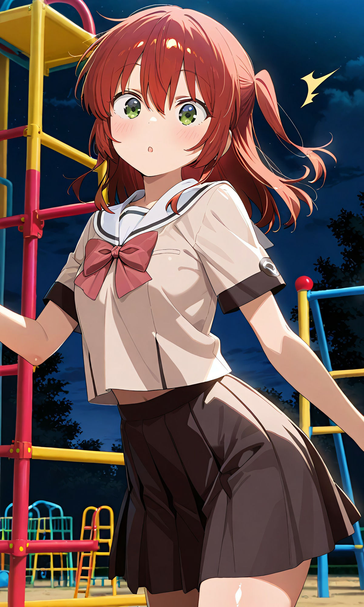 サンプル画像1:野外露出喜多郁代編(やなか亭) [d_590043]