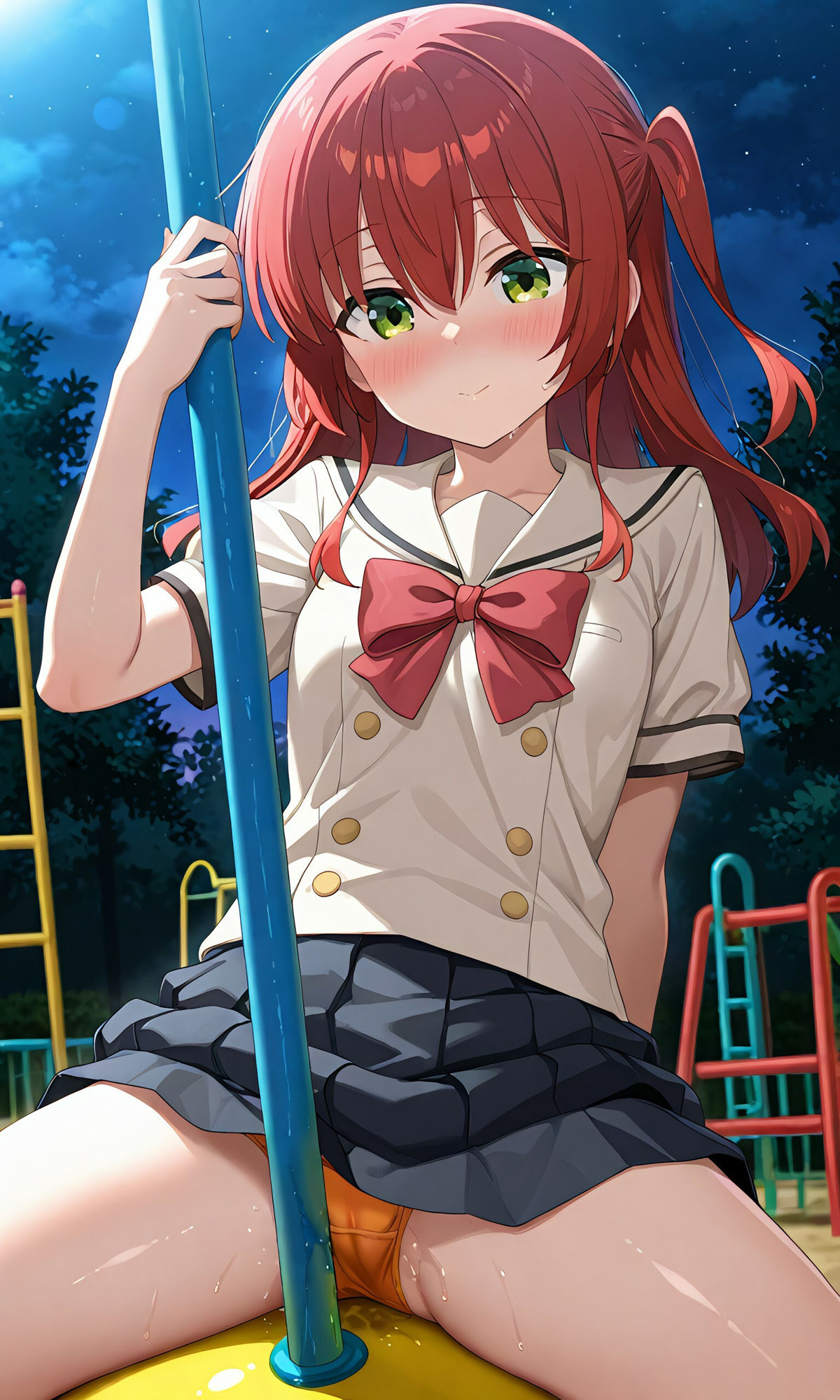 サンプル画像2:野外露出喜多郁代編(やなか亭) [d_590043]