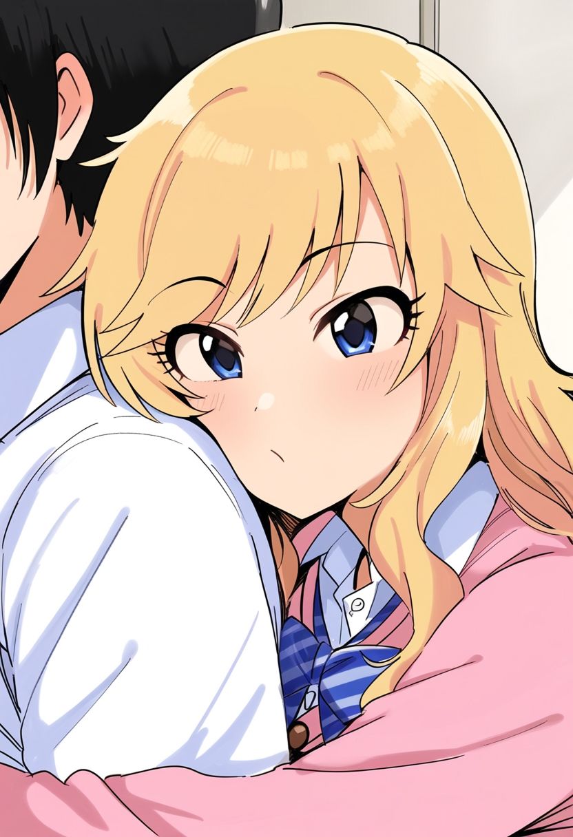 サンプル画像2:美少女アイドルと子作り（大〇唯編）(skin_head) [d_590064]