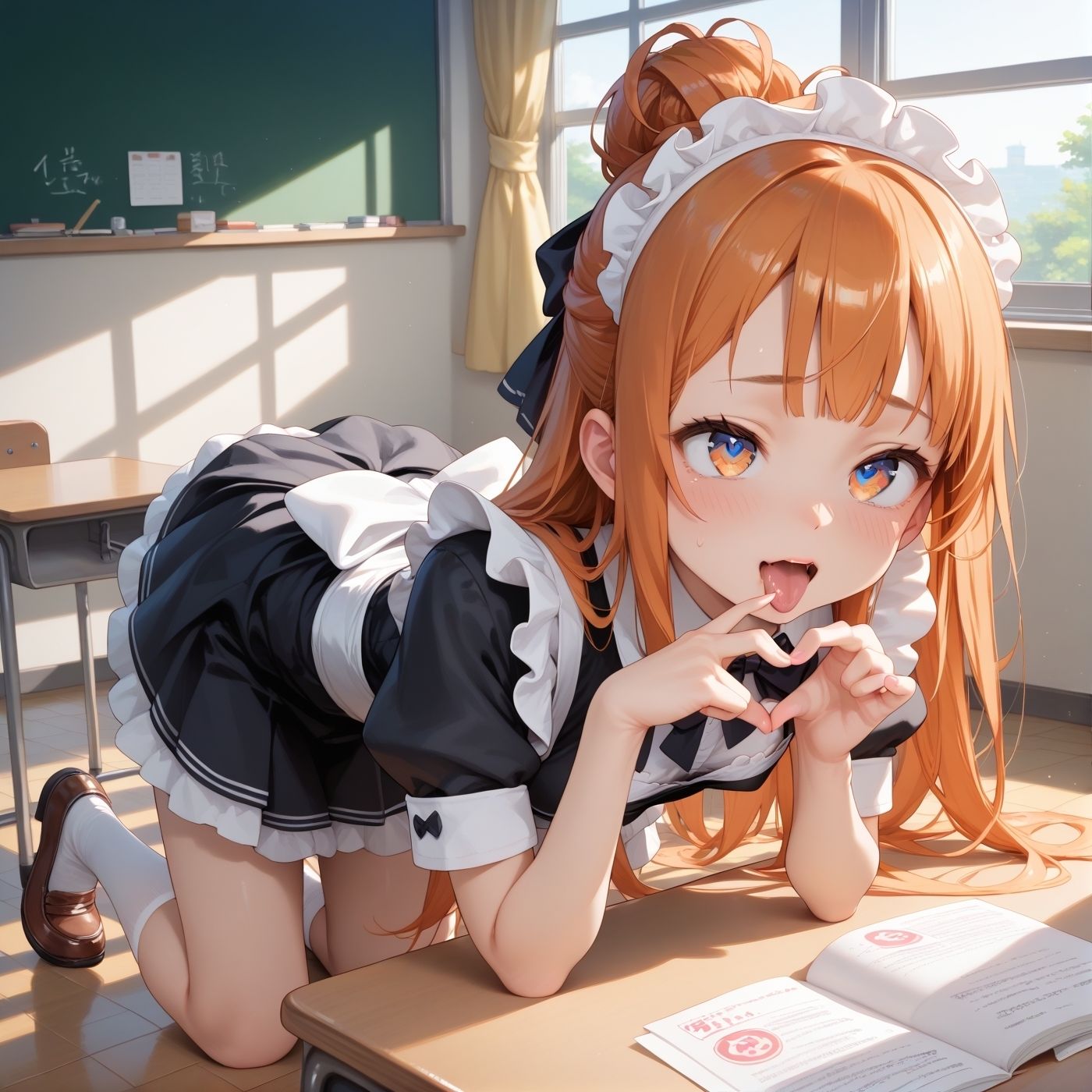 サンプル画像2:学園性活！ハメを外しまくる文化祭【メイド編2の厳選CG200枚収録】(アオとハル) [d_590082]