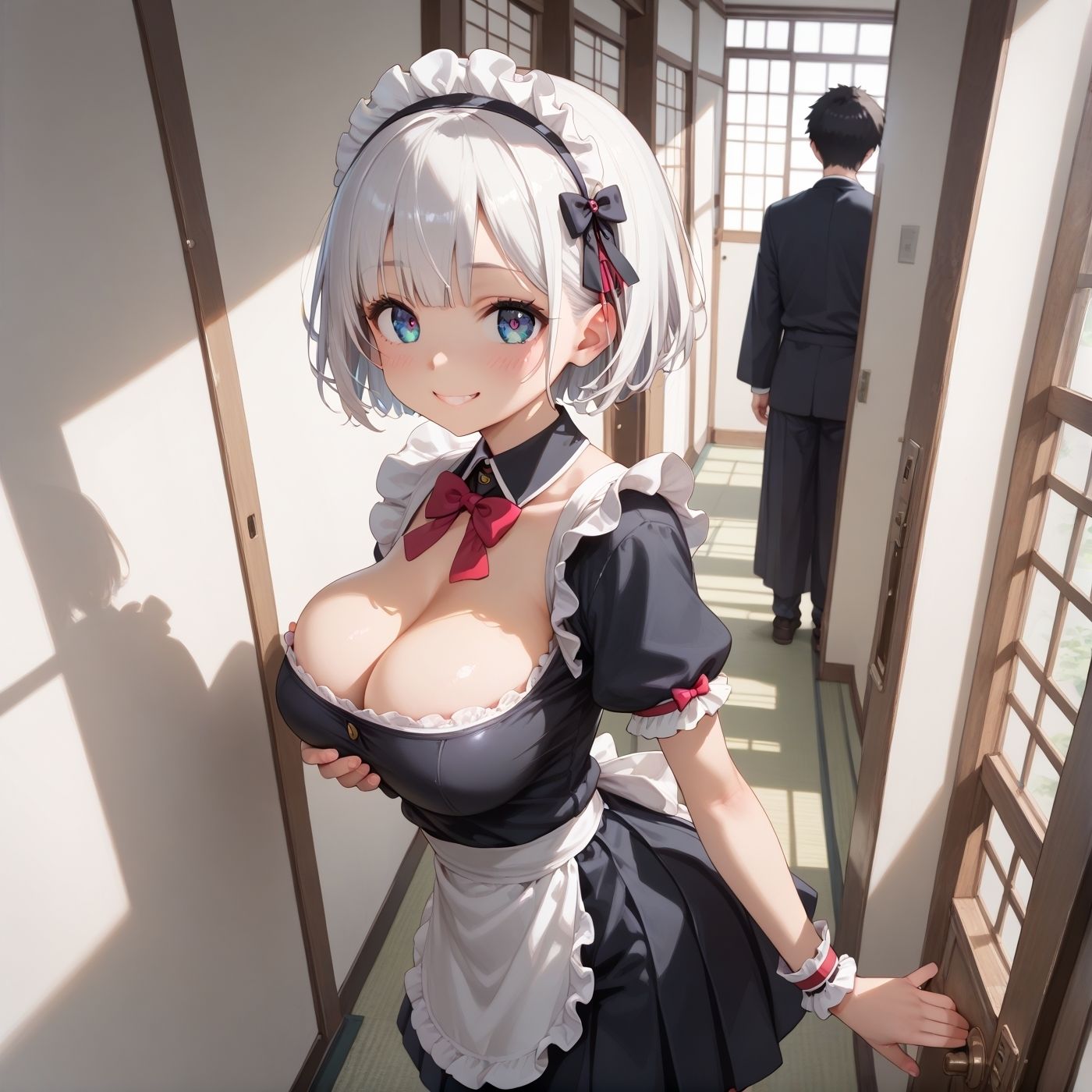 サンプル画像5:学園性活！ハメを外しまくる文化祭【メイド編2の厳選CG200枚収録】(アオとハル) [d_590082]