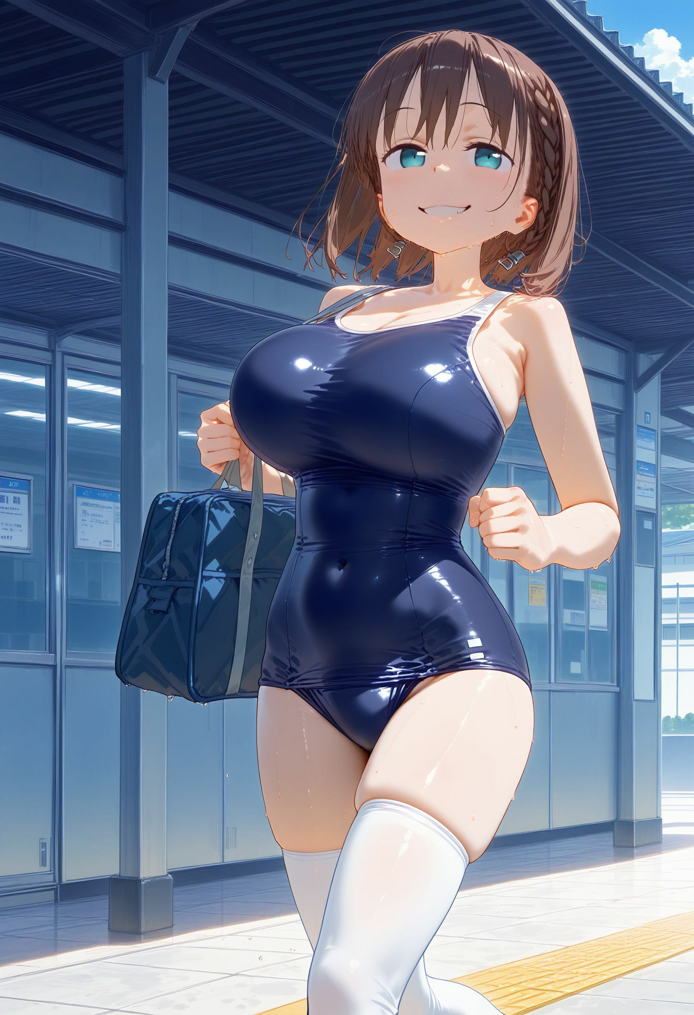 サンプル画像4:お前の彼女良かったぜ  戻らない月曜日？F(あ゛〜えがった) [d_590097]