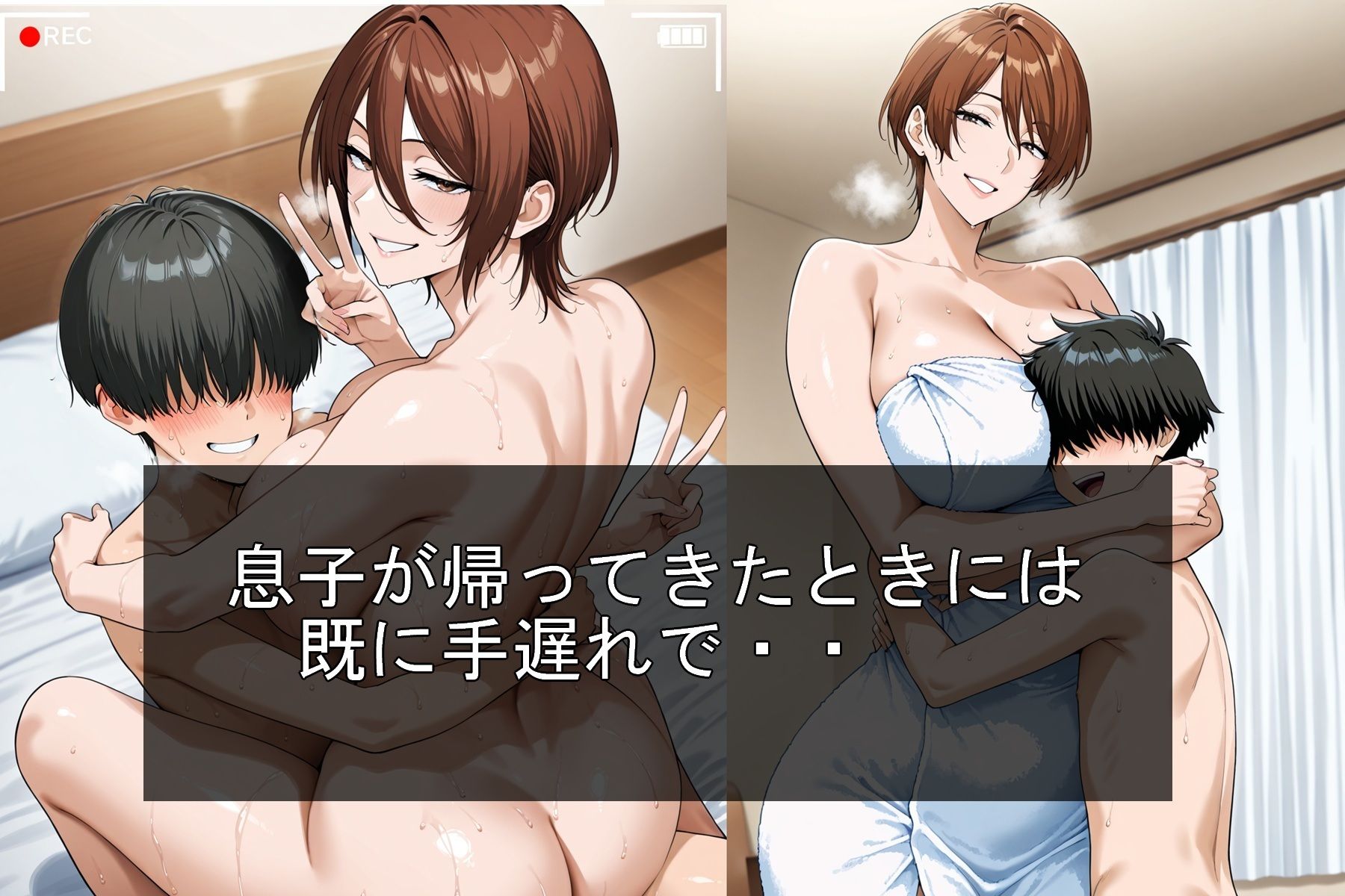 母ちゃんが息子の友達に寝取られる 画像7