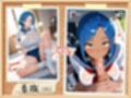 爆乳人妻？褐色人妻変身！制服＆ブルマ