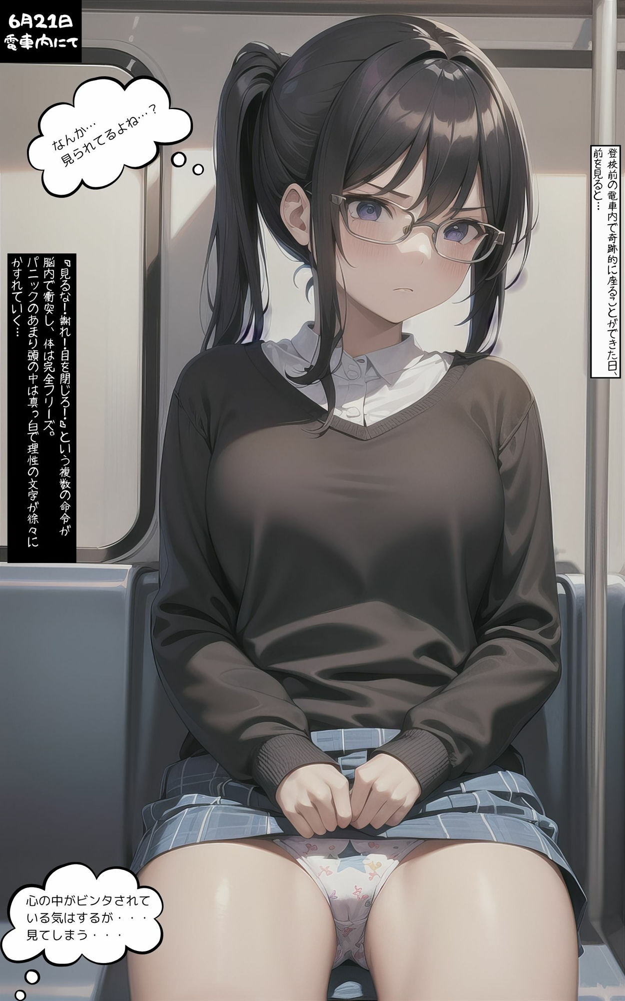 サンプル画像1:日常パンチラ絵日記 VOL.2(零式AIラボ) [d_590279]