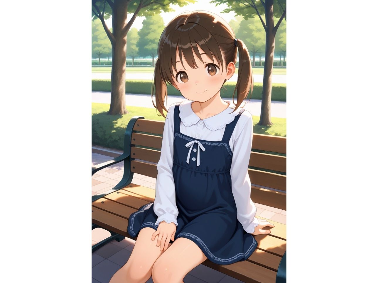 可愛い女の子を公園で中出しレ●プ画像no.2