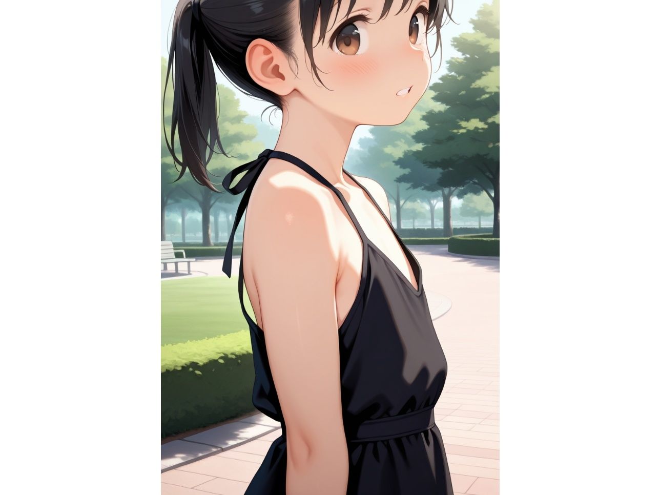 可愛い女の子を公園で中出しレ●プ画像no.5