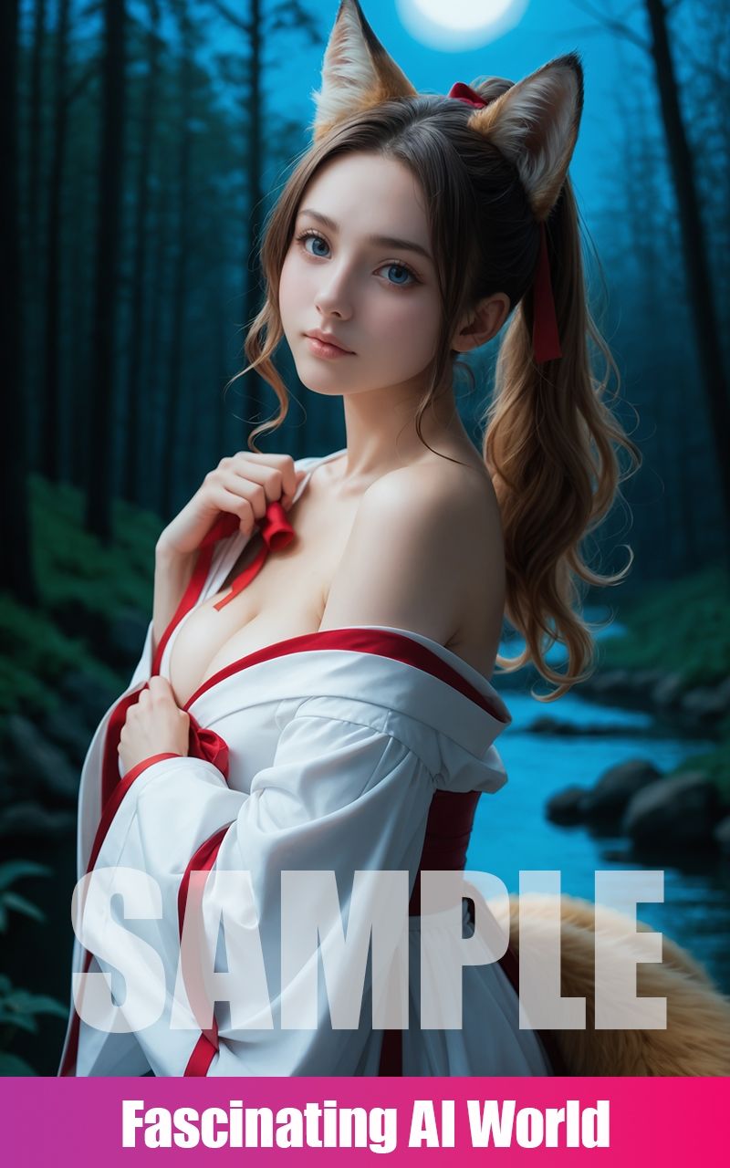 サンプル画像1:巫女狐(I’m ai) [d_590318]