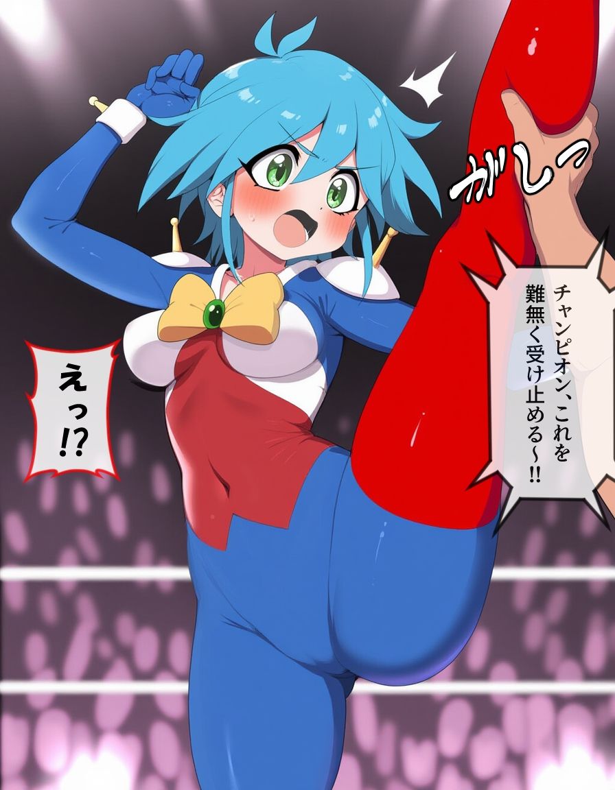 サンプル画像5:Girls H FightII アレンビー(竹輪アイ) [d_590339]