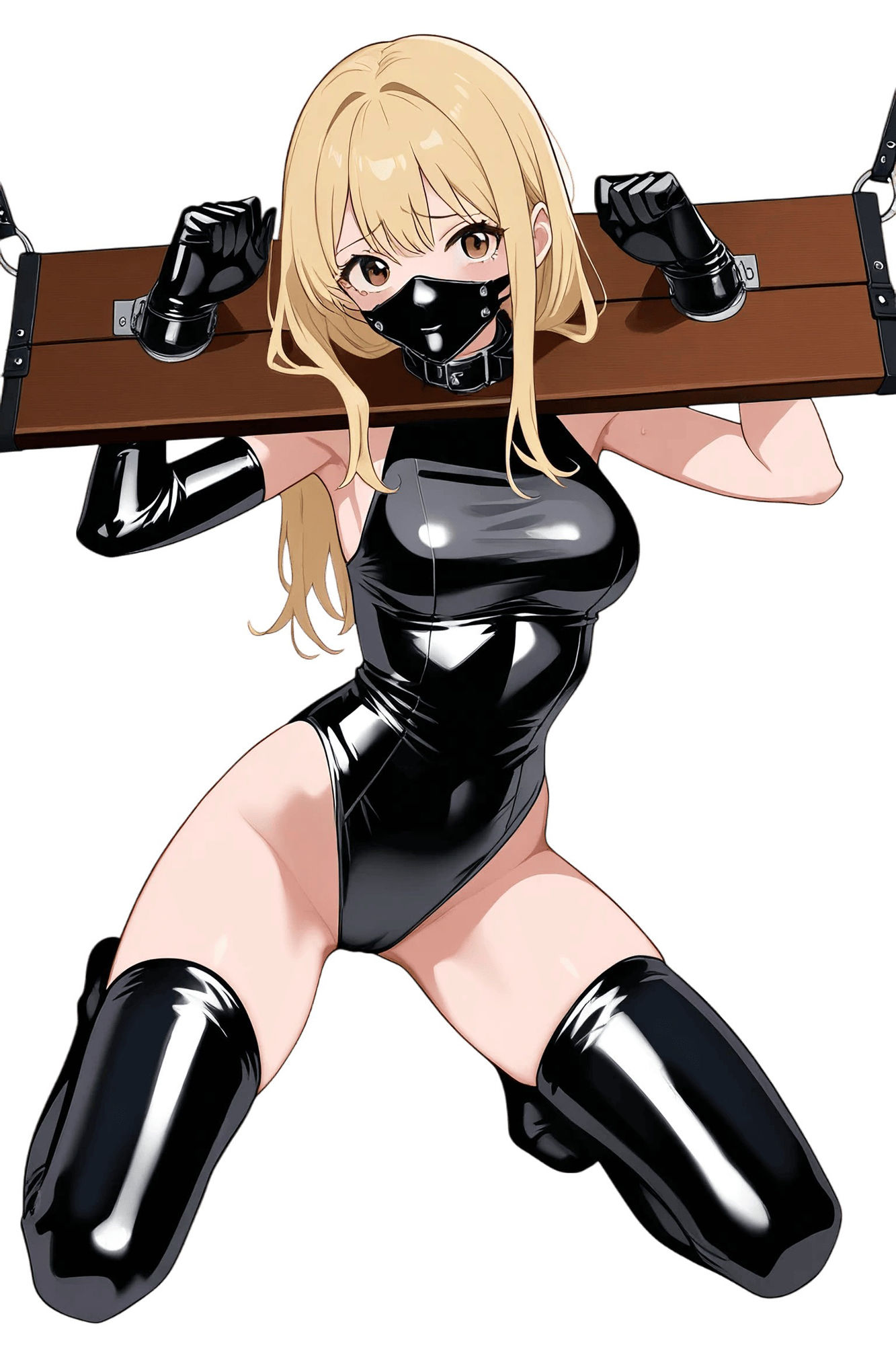 金髪美少女 ボンデージ イラスト・CG集 画像8