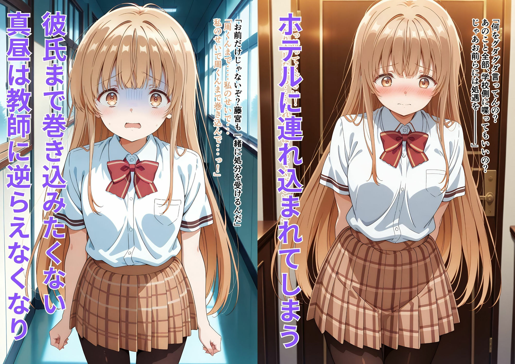 【エロ漫画】俺の大切な天使様がいつのまにか淫乱痴女に堕とされていた3