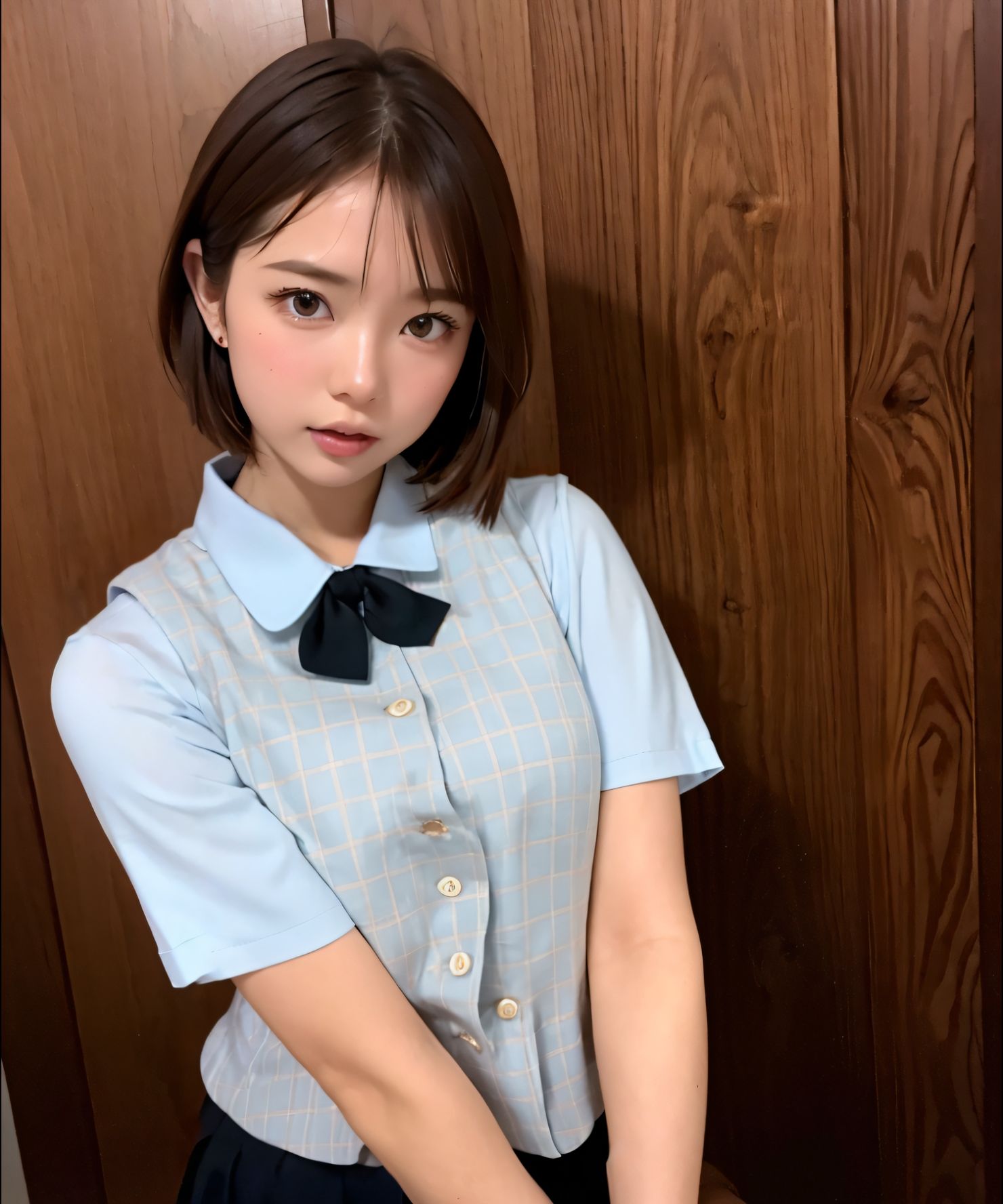 サンプル画像3:コスプレシリーズ パチ屋の店員風(PURPLE_R.I.P) [d_590432]