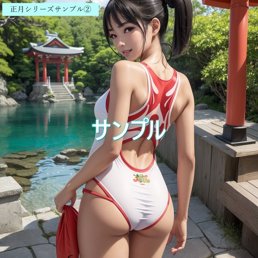 サンプル画像3:日々是競泳水着の彼女【1月】(バスターデュエル) [d_590460]