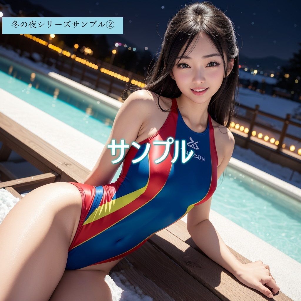 サンプル画像6:日々是競泳水着の彼女【1月】(バスターデュエル) [d_590460]