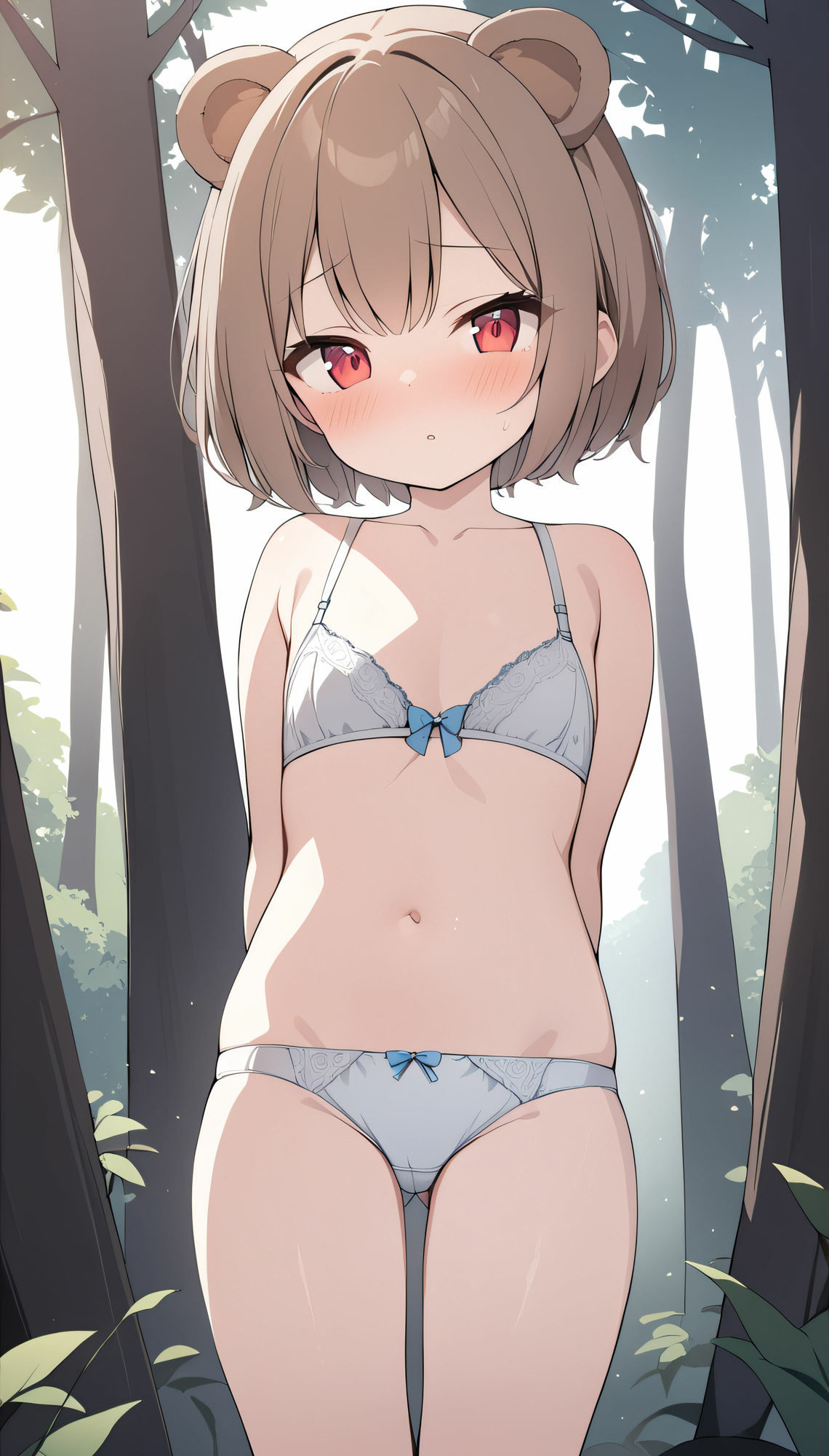 ケモ耳少女野外露出 画像4