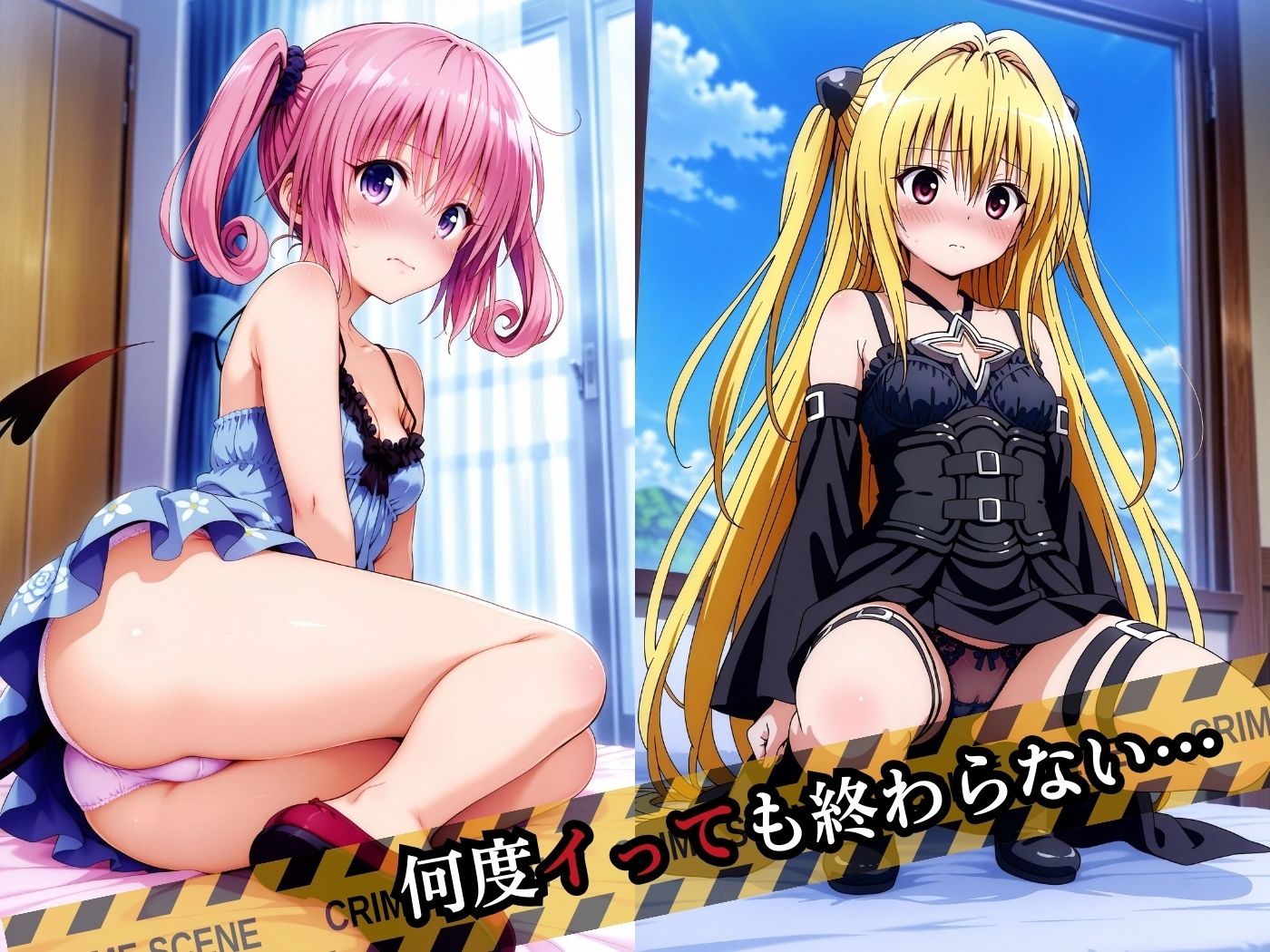 サンプル画像3:犯●れた五人の美少女たち 〜お家編〜【To L●VEる】(変態紳士) [d_590553]