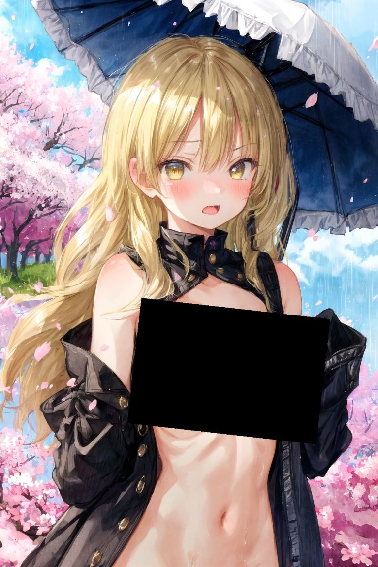 サンプル画像4:魔理沙ちゃんのえっちな写真集vol.6〜春の雨の朝の海編〜(ゆるふわ研究所) [d_590556]