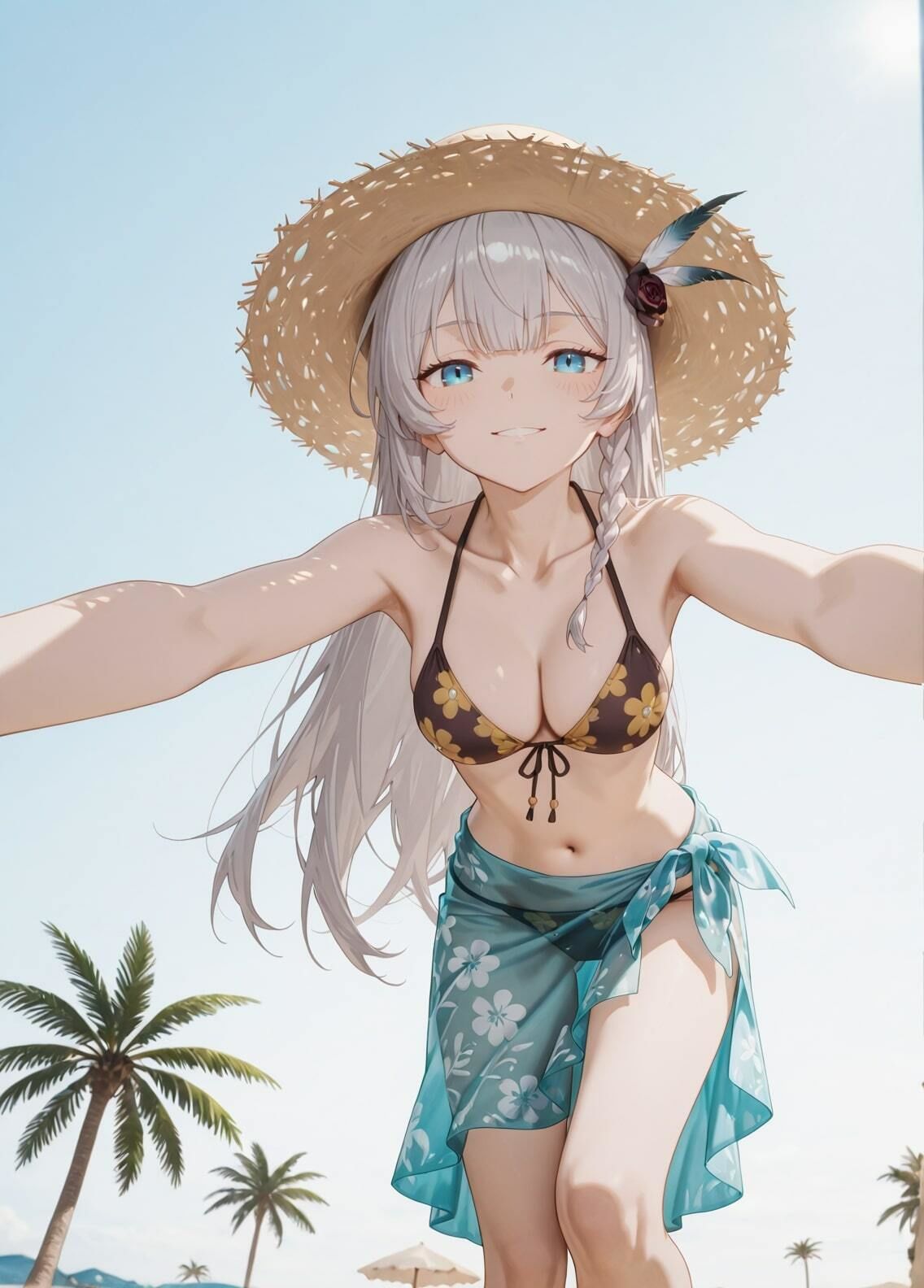 サンプル画像1:「片田舎のおっさん、剣聖になる」アリューシア・シトラス セクシー写真集4（全500枚）(人の海) [d_590559]