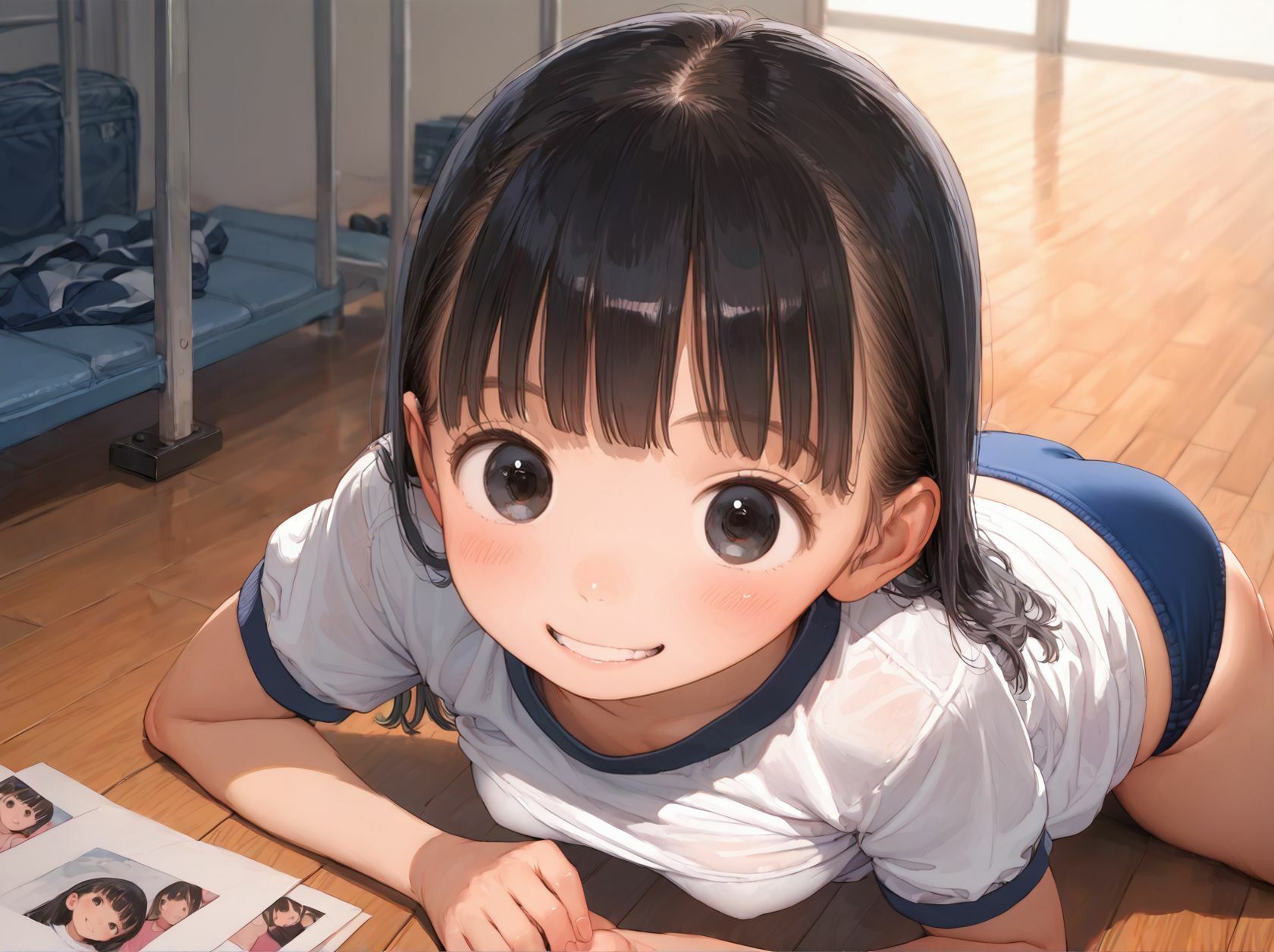 変態体育教師に恋するぴちぴちブルマの女子校生 画像1