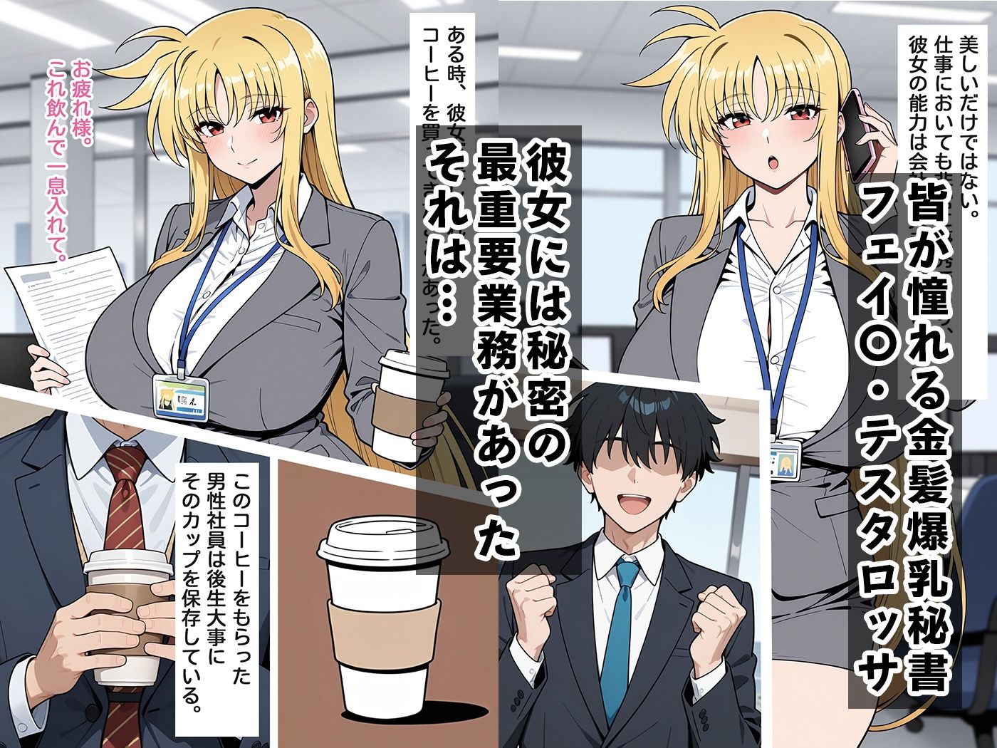 サンプル画像1:社長専属美人秘書の性処理業務日誌(ベビーリーフ工房) [d_590581]