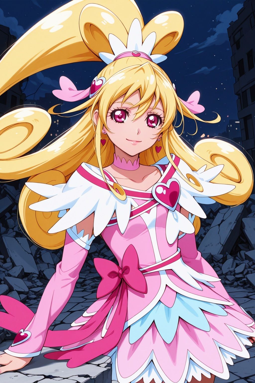 サンプル画像1:変身ヒロイン×辱 ドキドキ！プ●キュア キュ●ハート敗北初SEX(ライトフィニッシュ) [d_590591]