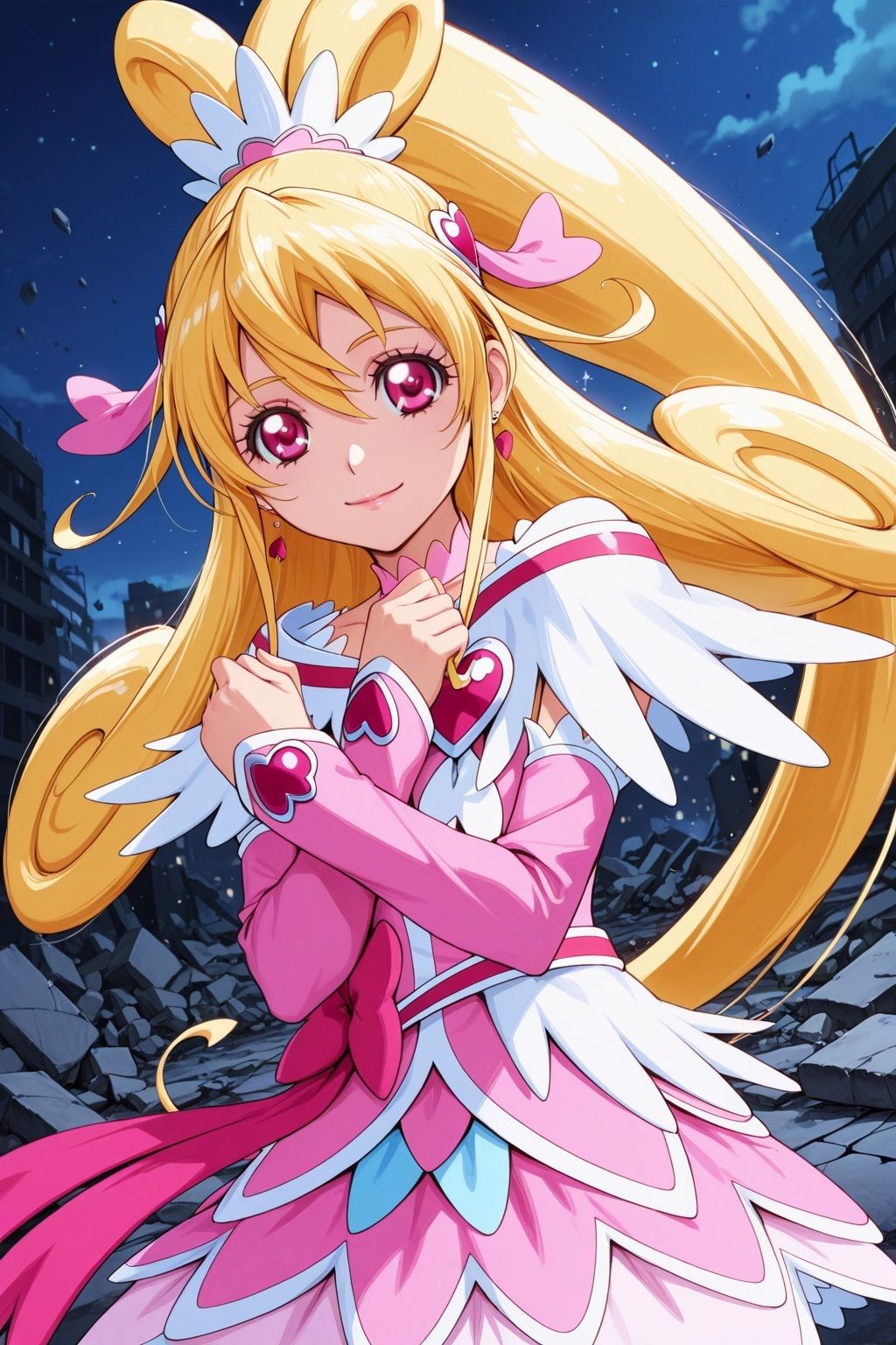 サンプル画像2:変身ヒロイン×辱 ドキドキ！プ●キュア キュ●ハート敗北初SEX(ライトフィニッシュ) [d_590591]