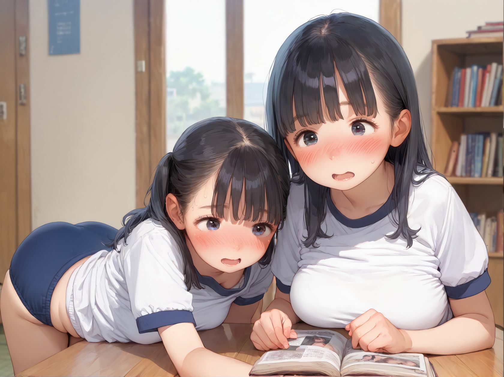 サンプル画像1:授業終わりのつるぺた女子校生と変態教師が放課後の居残り中出しレッスン(ろりぽっぷきゃんでぃー) [d_590594]