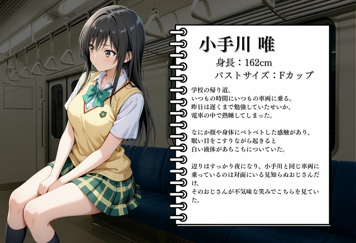 サンプル画像2:〜小手川の通学路〜(ヒロイン) [d_590710]