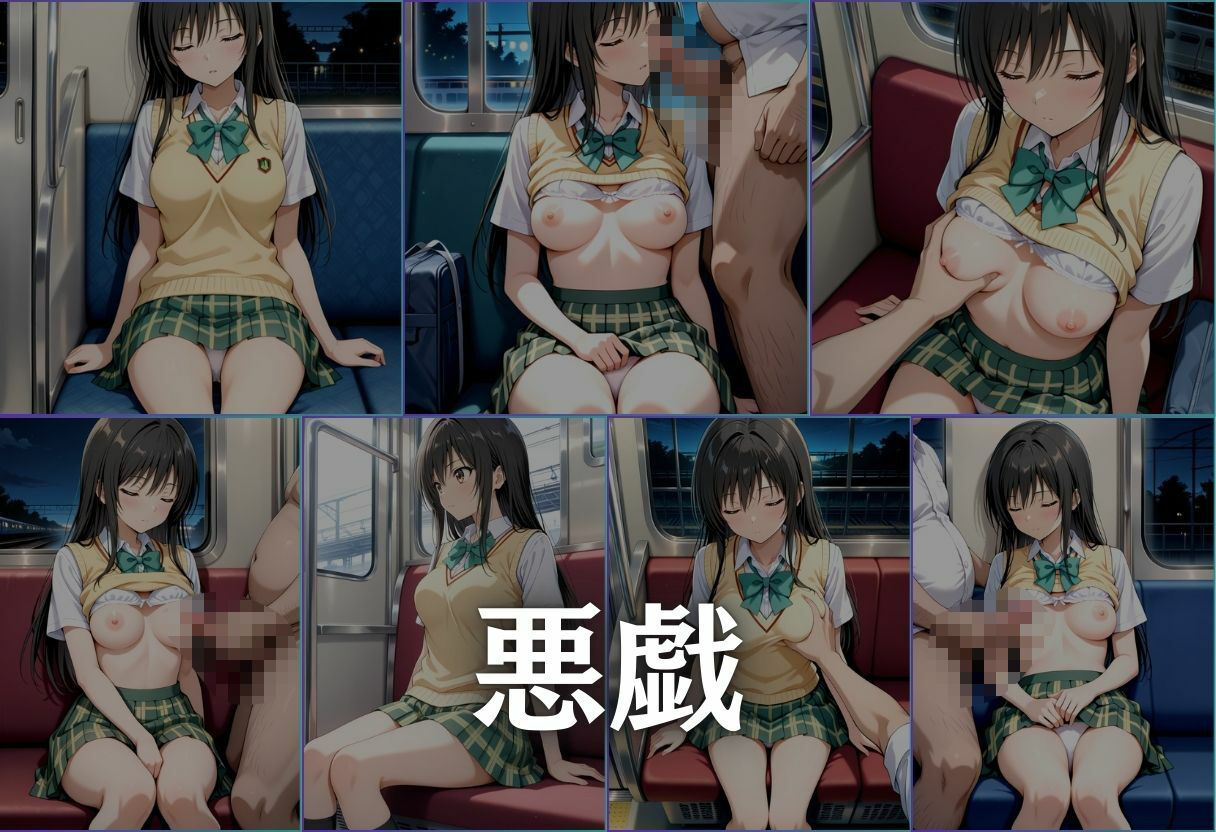 サンプル画像3:〜小手川の通学路〜(ヒロイン) [d_590710]