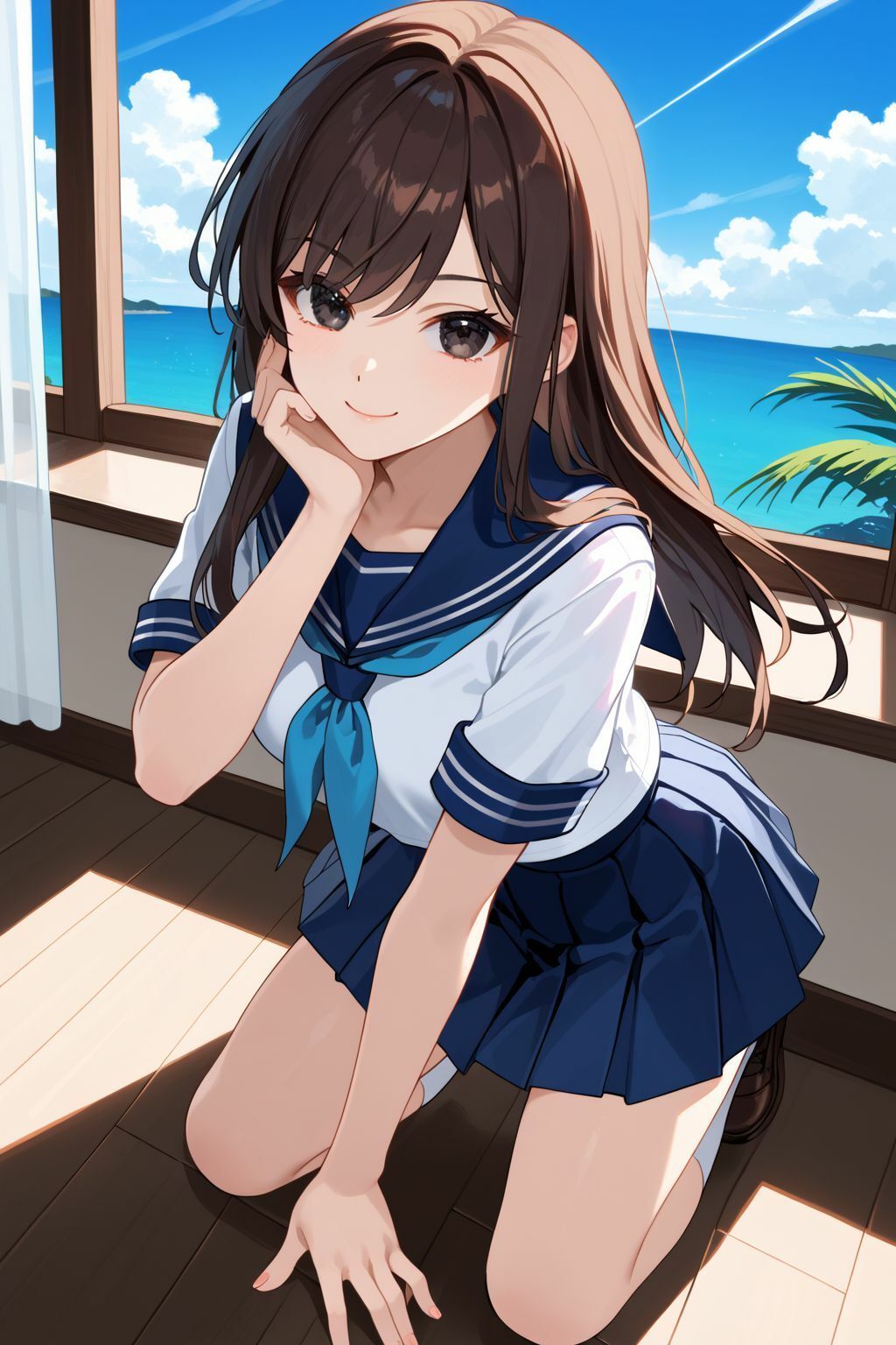 サンプル画像2:初めてできた彼女との学校生活がエロ過ぎた件4(Aphrodite Crystal) [d_590719]