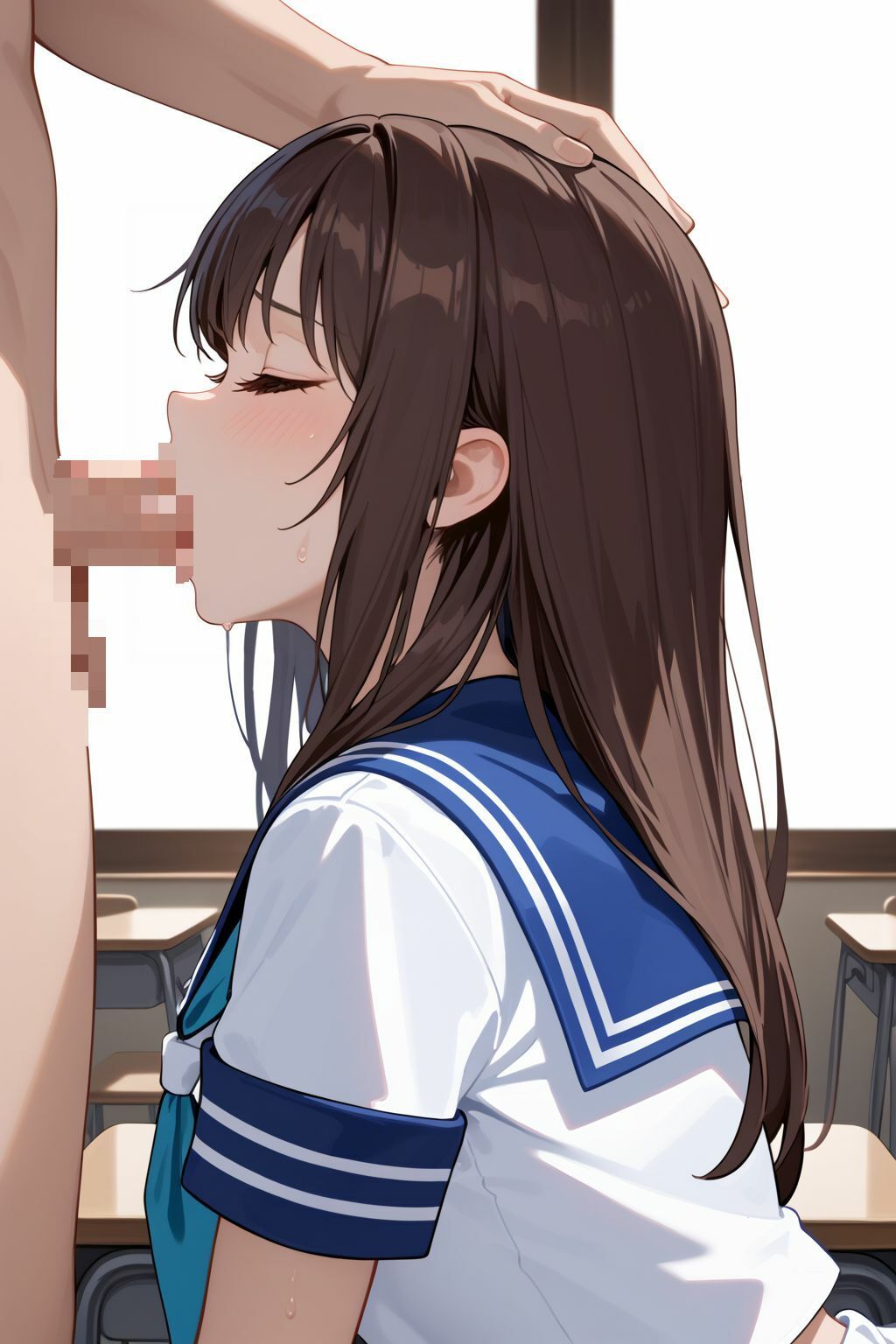 サンプル画像3:初めてできた彼女との学校生活がエロ過ぎた件4(Aphrodite Crystal) [d_590719]