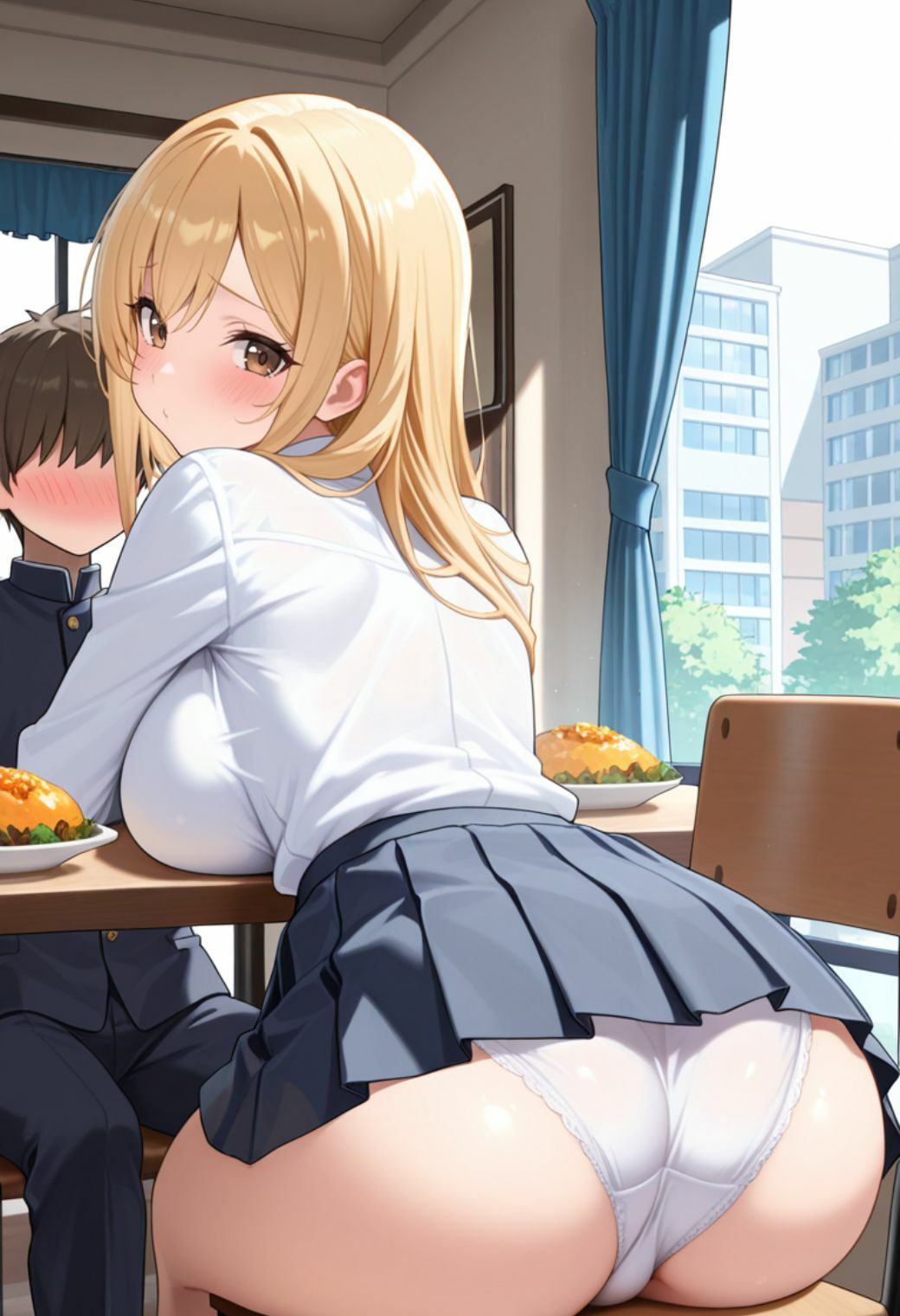 サンプル画像2:金髪ギャルをガチハメでオナホ化してみた(ぷにラボ) [d_590760]