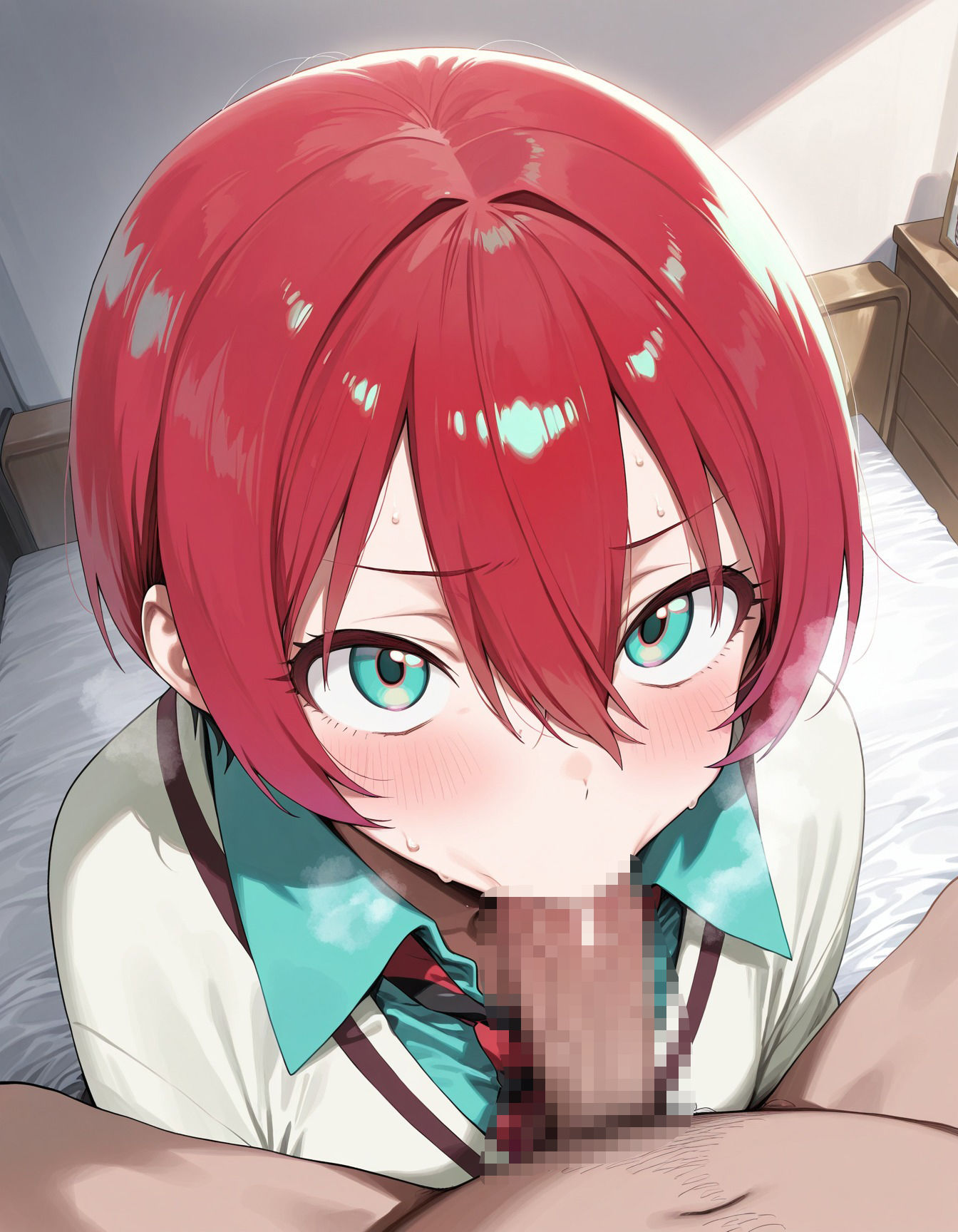 おじさんとマ◯ュのラブラブSEX 画像5