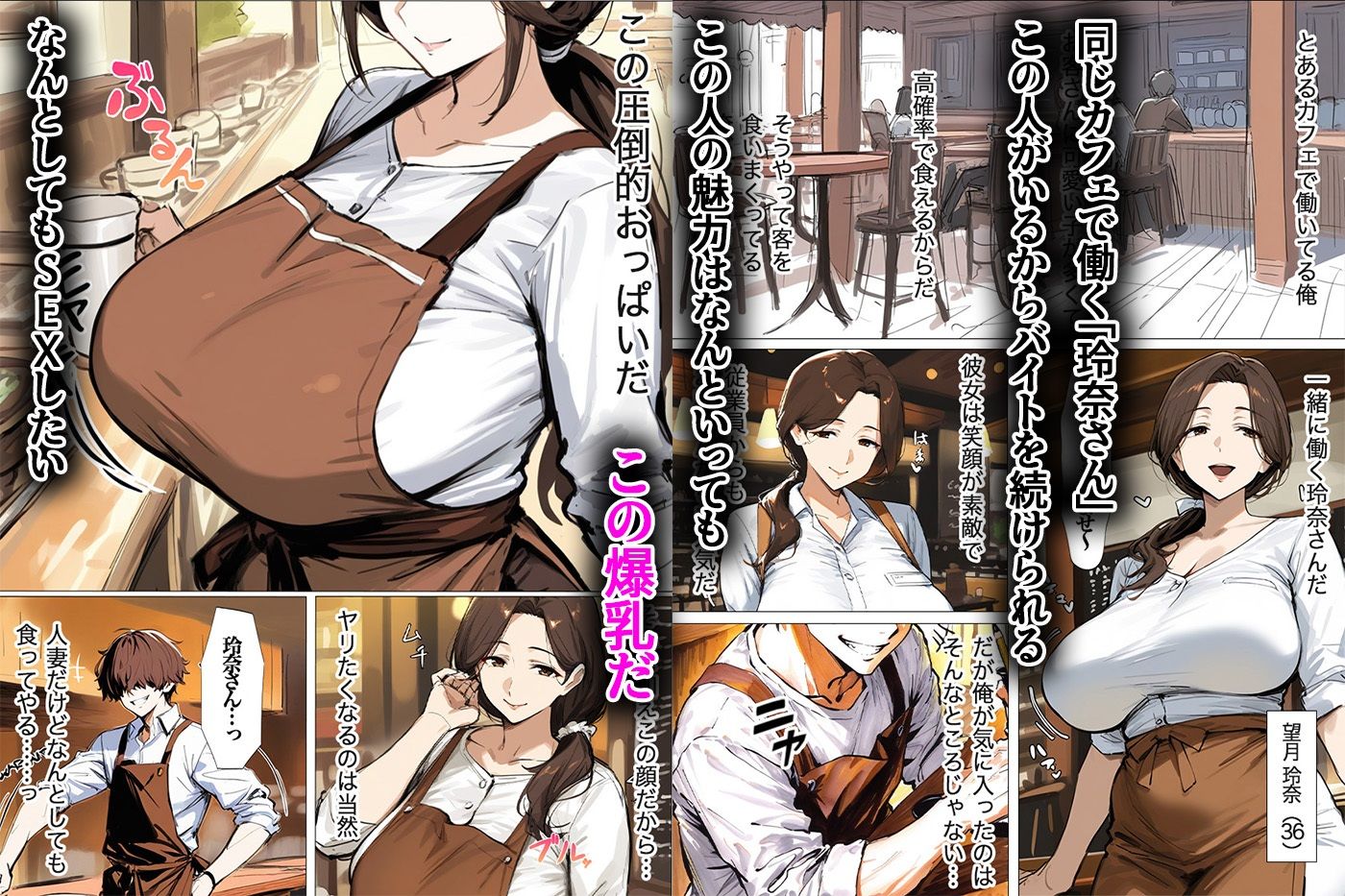 サンプル画像1:欲求不満の巨乳妻を寝取ったら性欲が止まらなくなった(すぷらっしゅまうんてん) [d_590808]