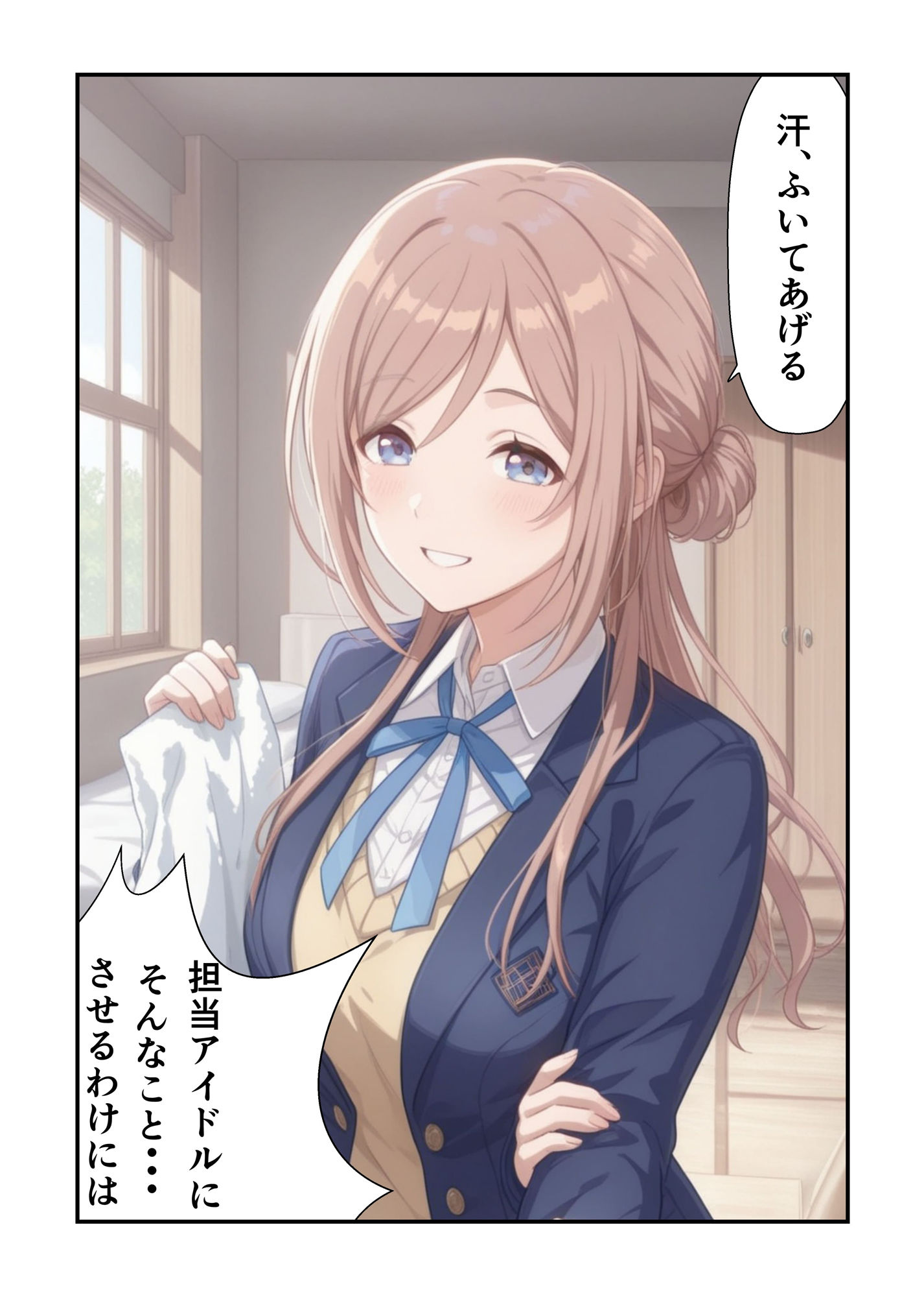 サンプル画像2:莉波お姉ちゃんのはみ出した看病(もぐらだんご) [d_590879]