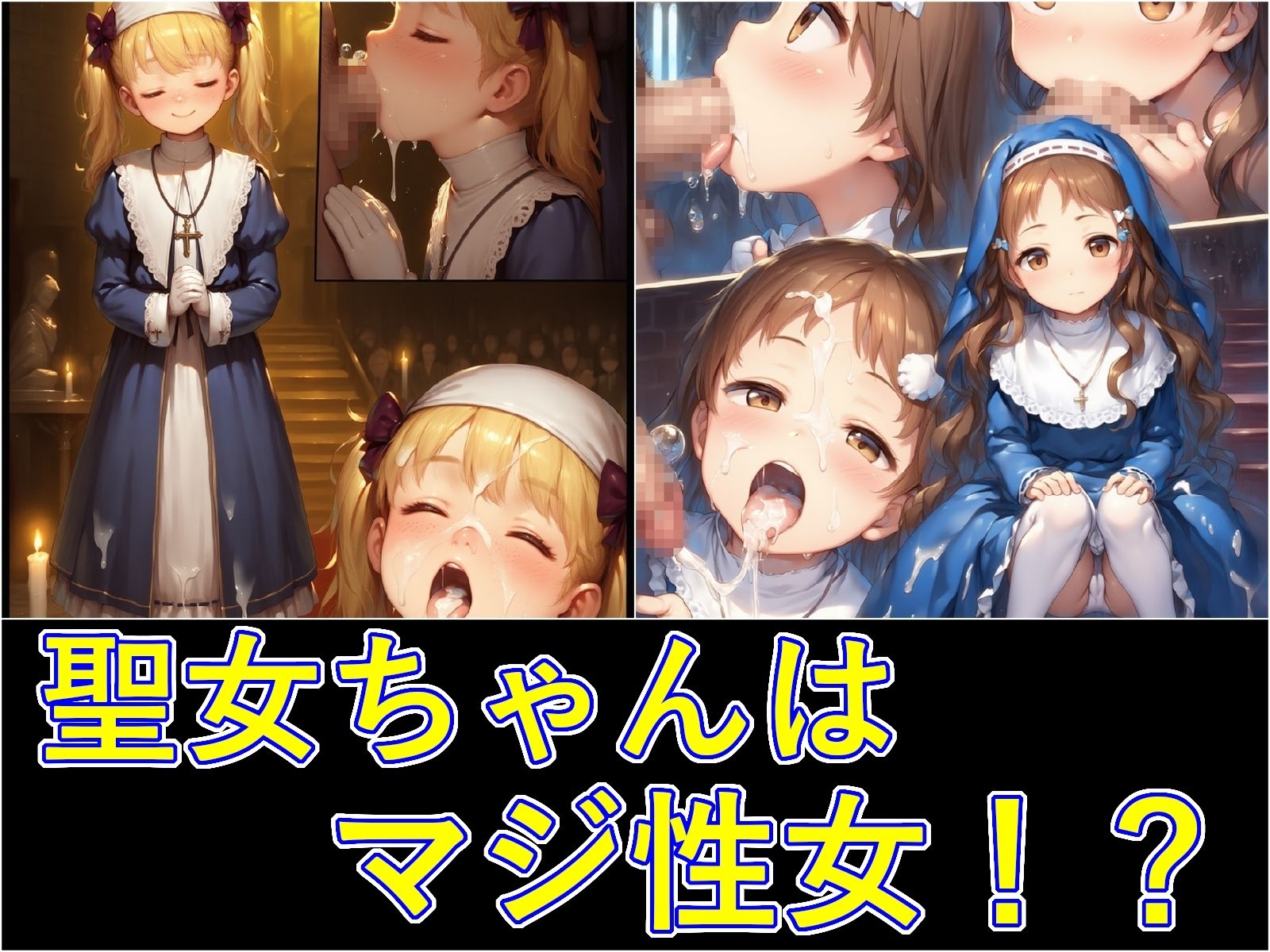 聖女ちゃんはマジ性女！？ パンツォ・デ・アヤトリー エロ画像2
