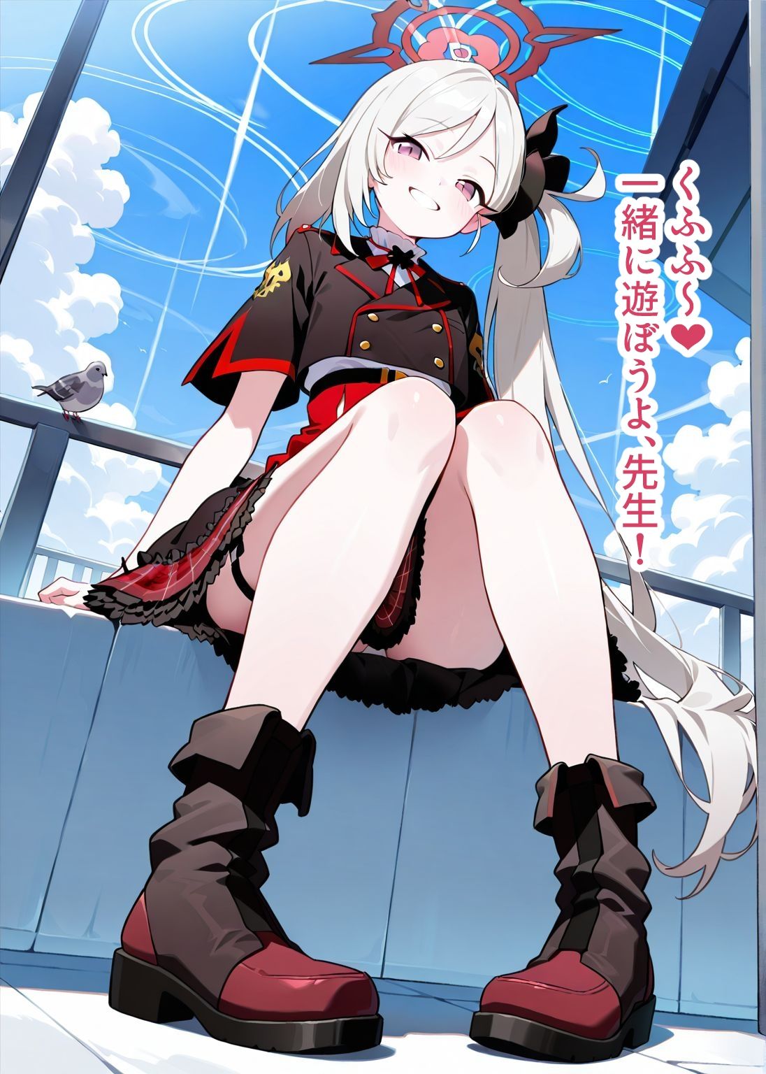 サンプル画像1:【総枚数264p】ムツキ【ブルアカセリフ付きエロCG集】(ニジソー本舗) [d_590908]