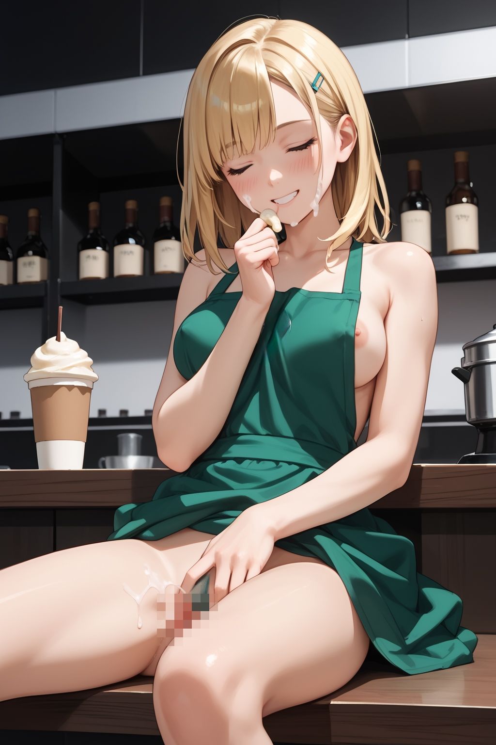 サンプル画像4:激売れバリスタびじょ(いらすとびじょ館) [d_590921]