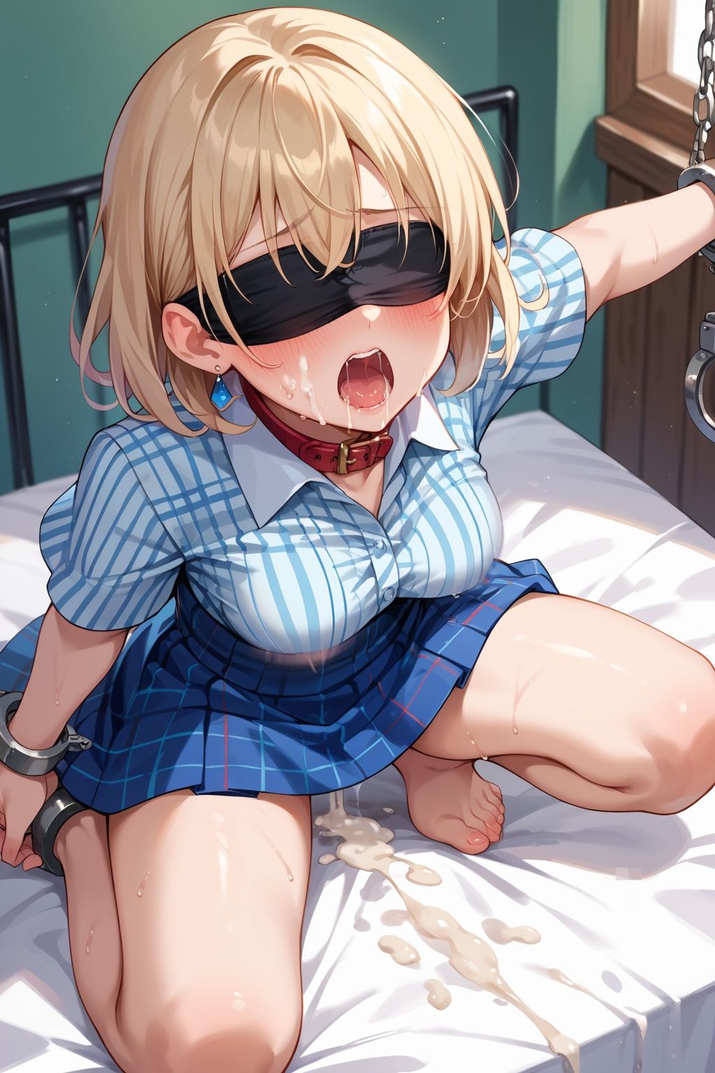 目隠し・手枷・はずかしお仕置き大好きびじょ 画像8