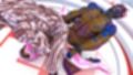 輝石戦隊キボンヌジャー『戦隊ピンクVS怪人デュアル＆怪人ギャブル』