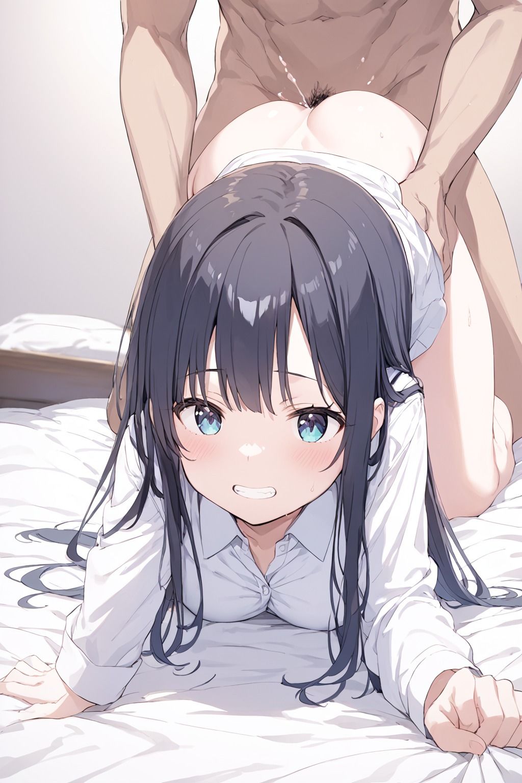 清楚系女子校生とナカ出しセックス 画像3