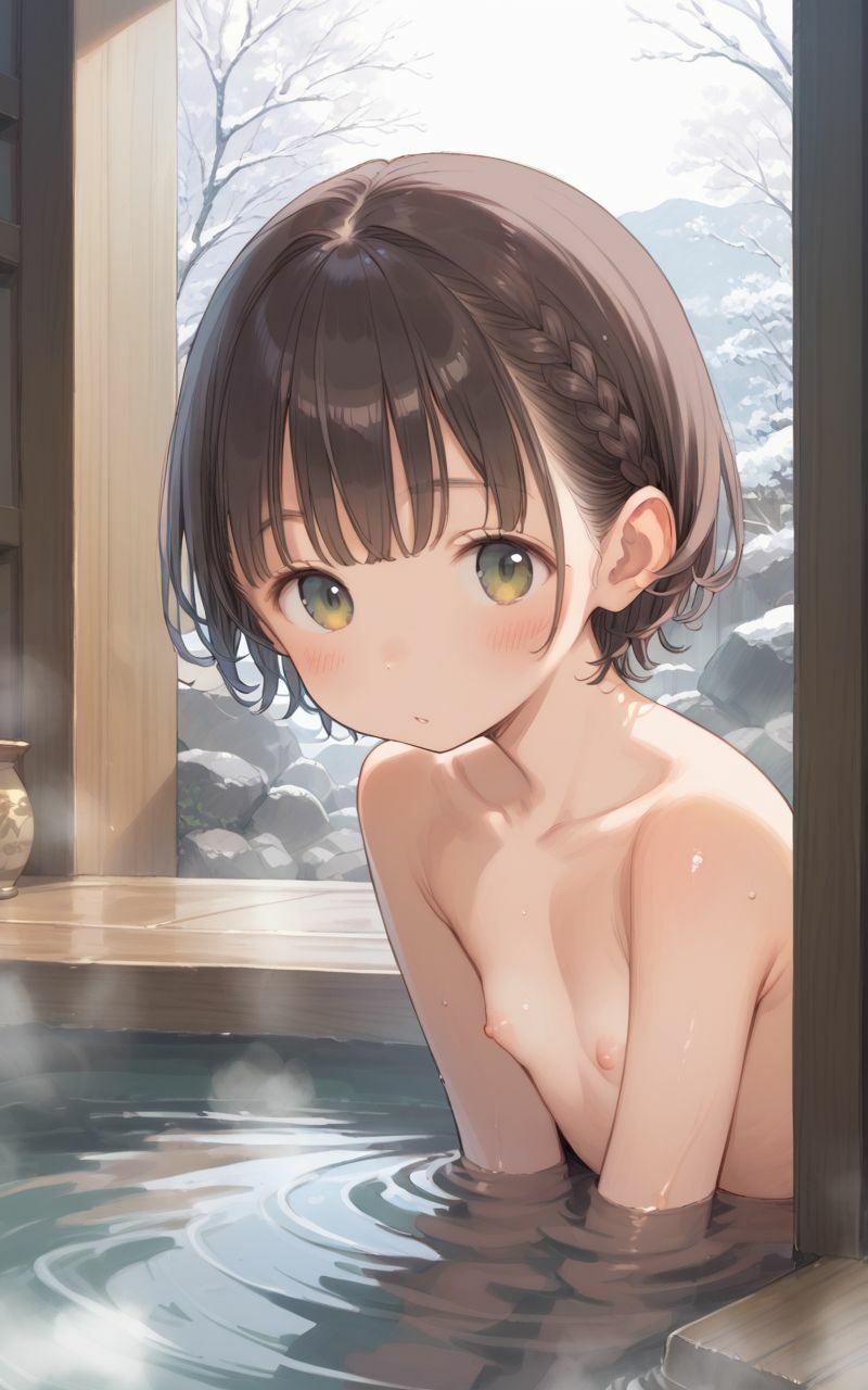 女子露天風呂に侵入  ちっぱい天国 画像5