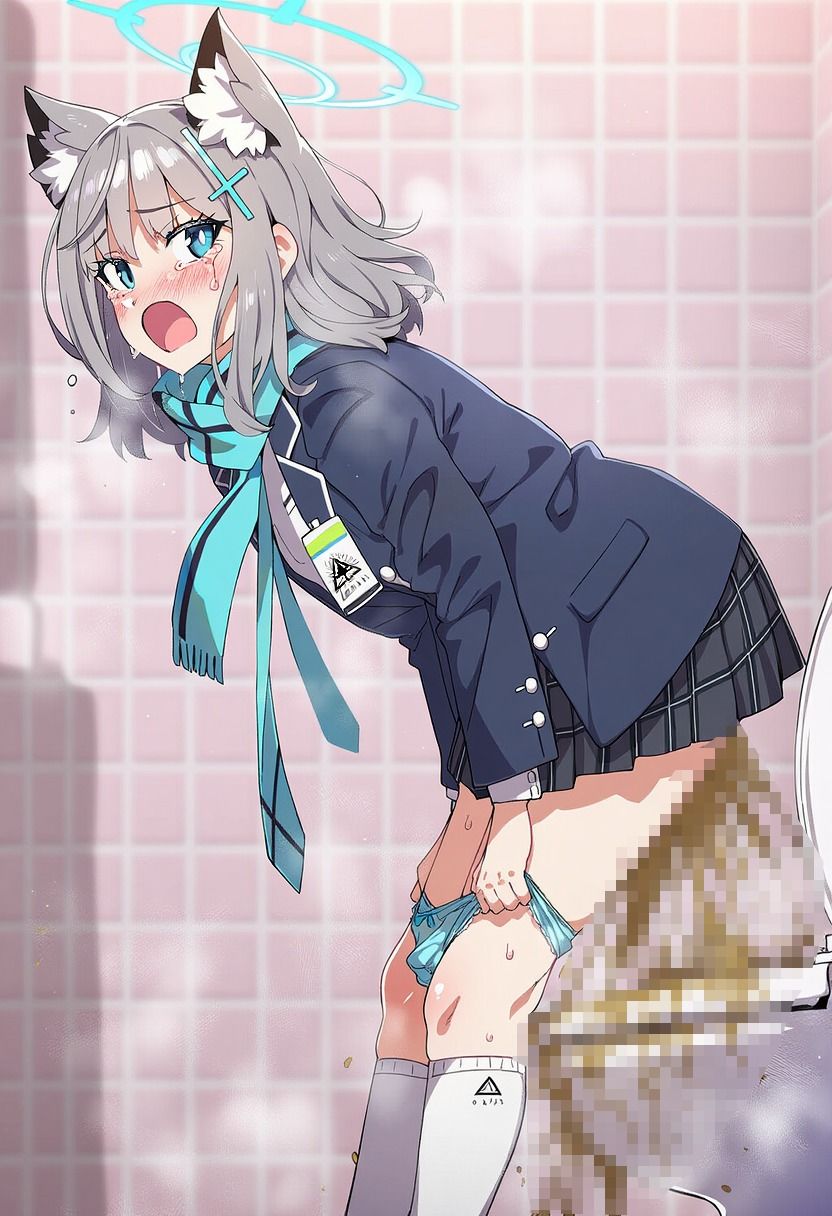 サンプル画像3:ブ〇ーアーカイブ 砂〇シロコ スカトロCG集(スカトロ工房) [d_591216]