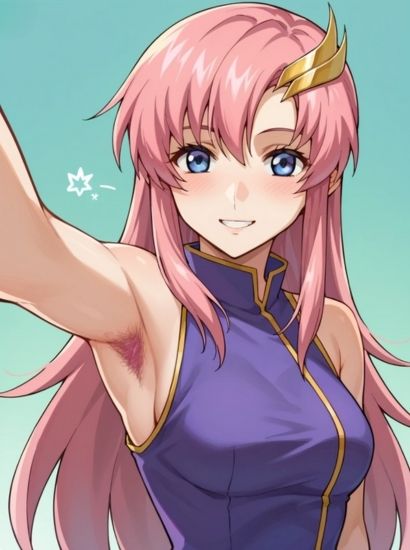 サンプル画像1:アソコが毛深いがラクス・クラインから送られてきた自撮り写真(剛毛工房) [d_591248]