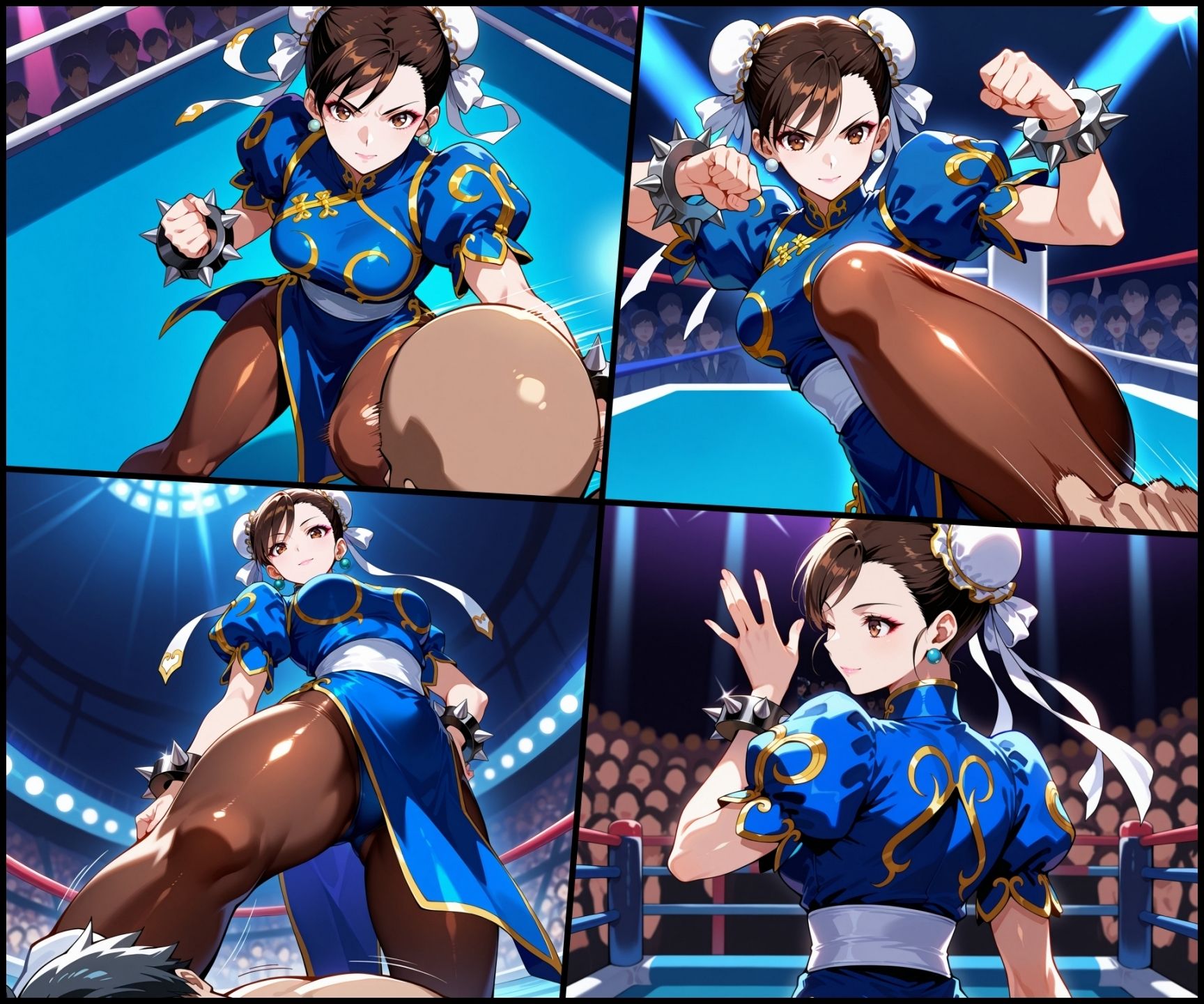 サンプル画像2:地下格闘技大会 チ〇ンリー編(ぺんてるぼーにあ) [d_591276]