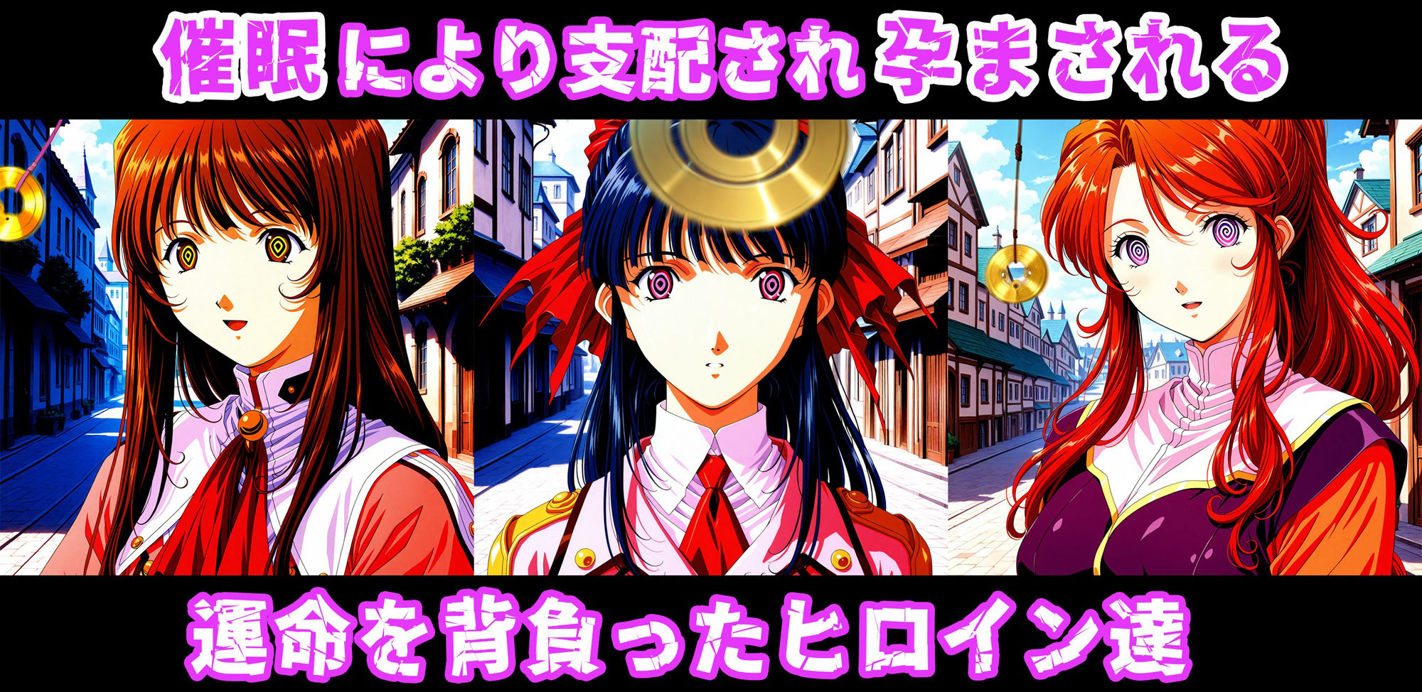 サンプル画像1:孕ませオナホ化契約 〜サ●ラ大戦編〜(アニメ一本背負) [d_591289]