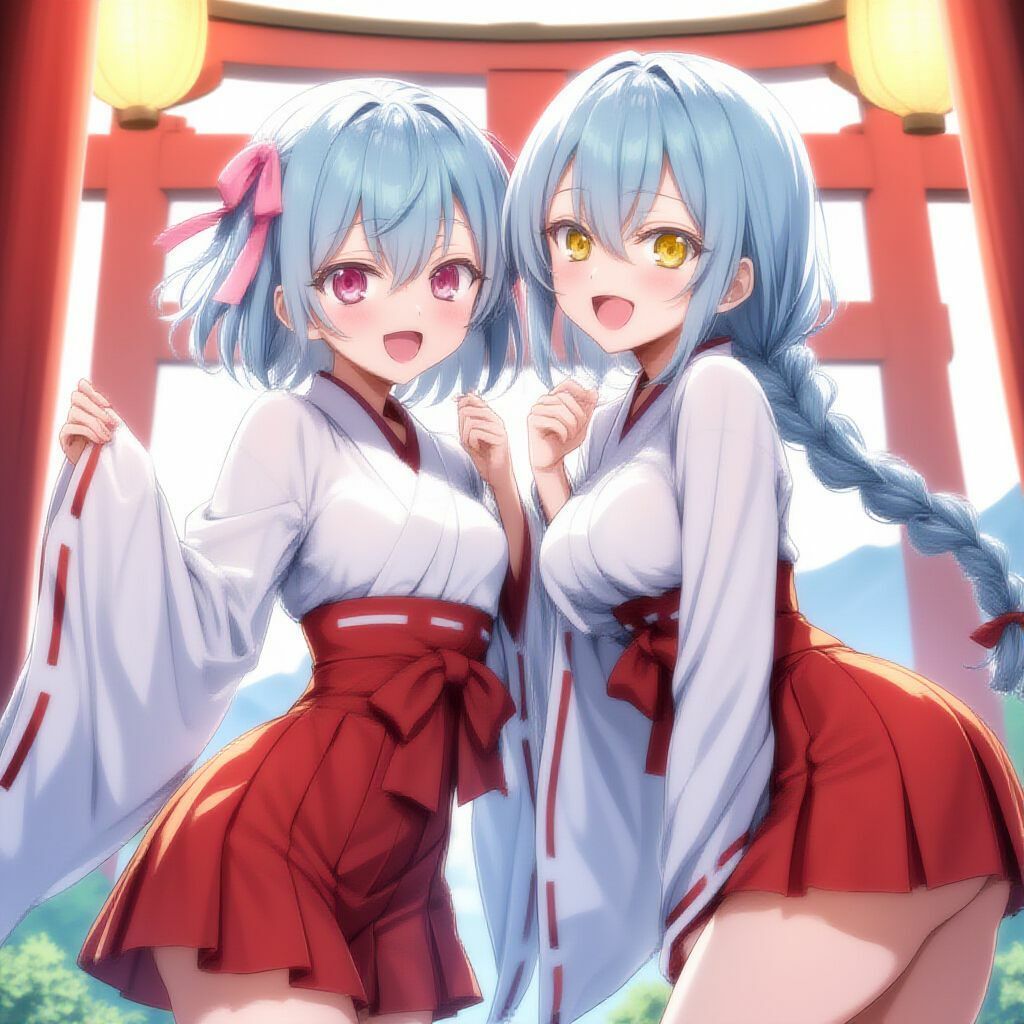 巨女化する幼馴染の双子姉妹と甘々お泊り旅行 画像8